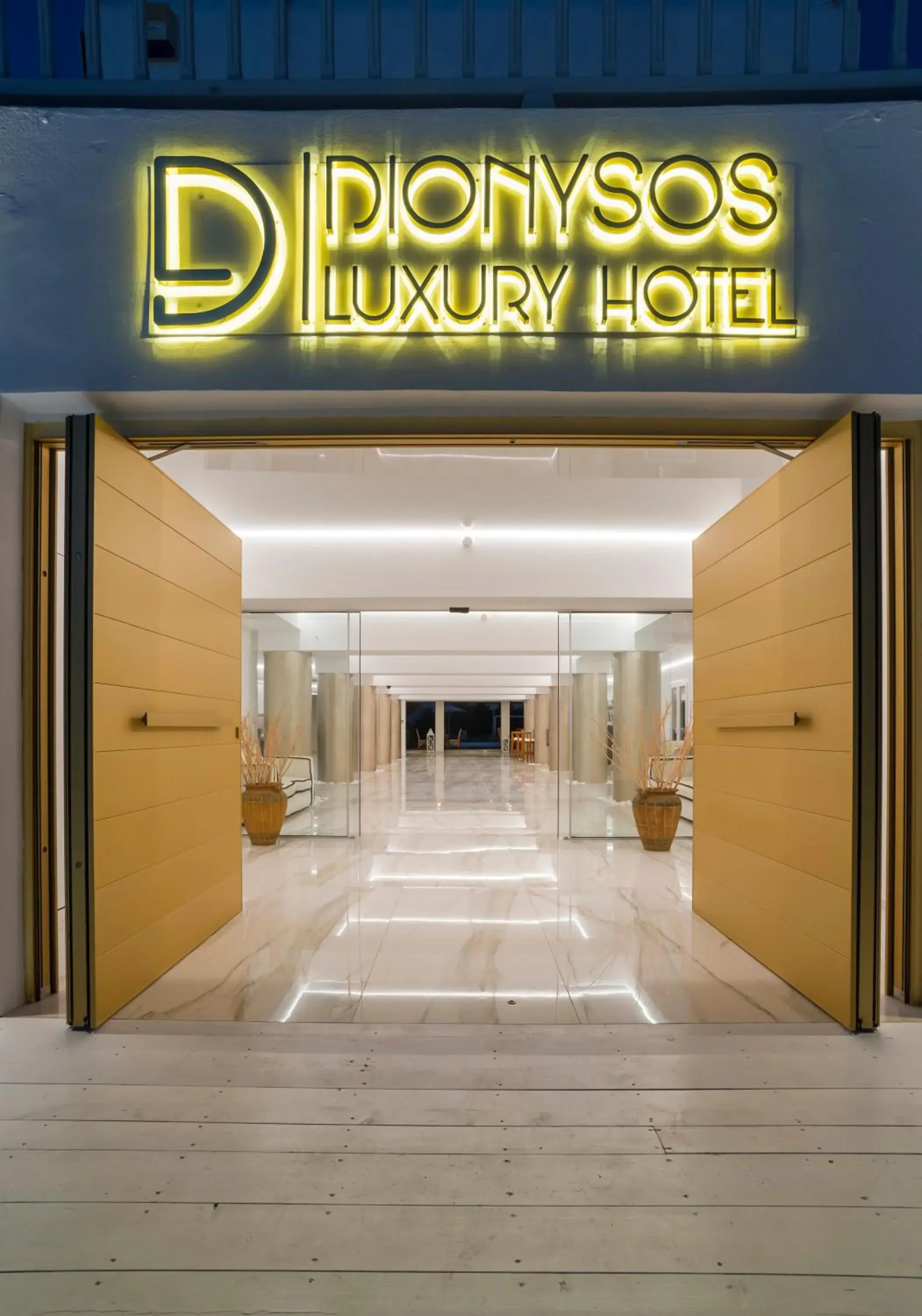 Property building in Dionysos Hotel