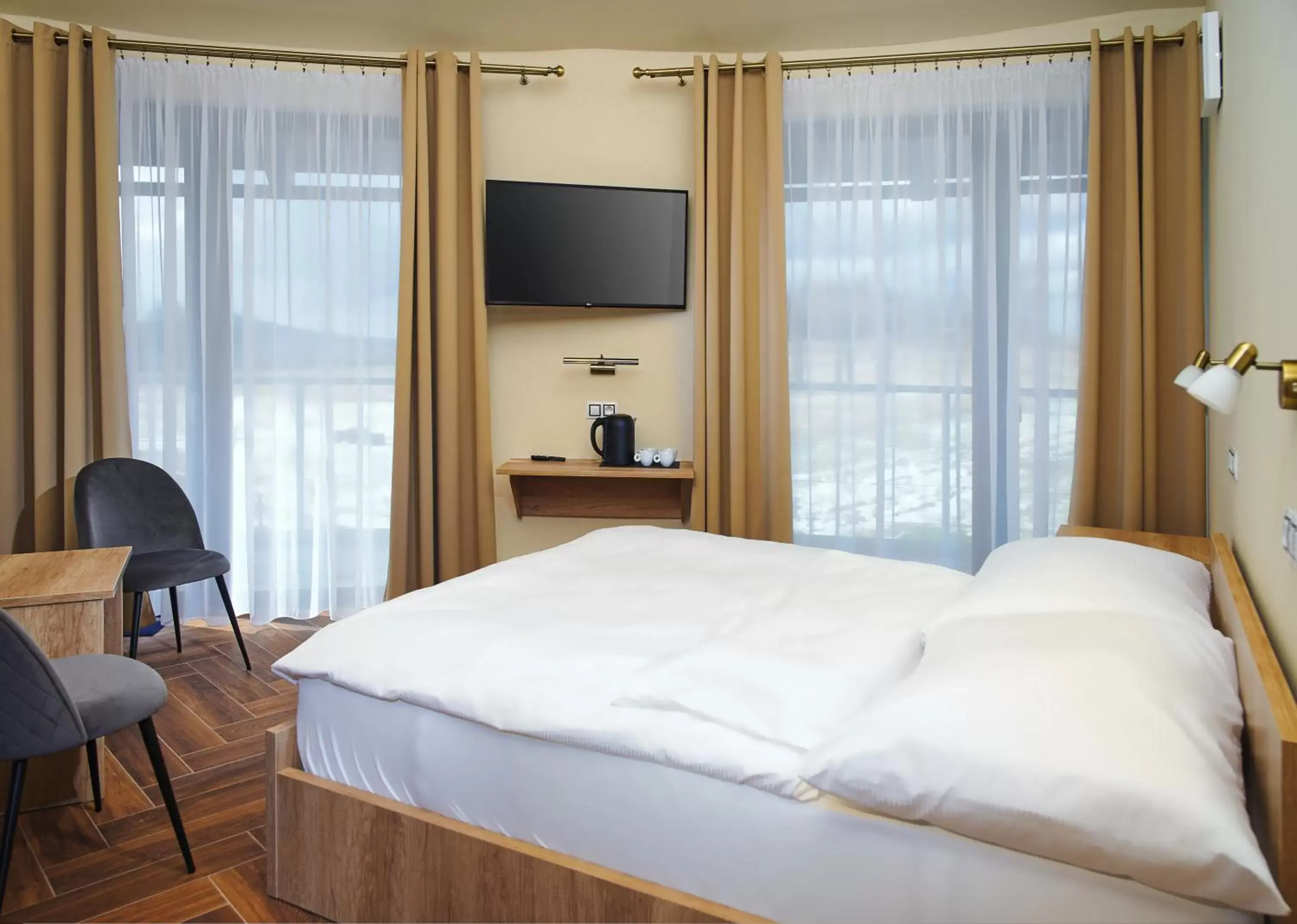 Double Room with Balcony in Hotel Dymník Double Room with Balcony in Hotel Dymník