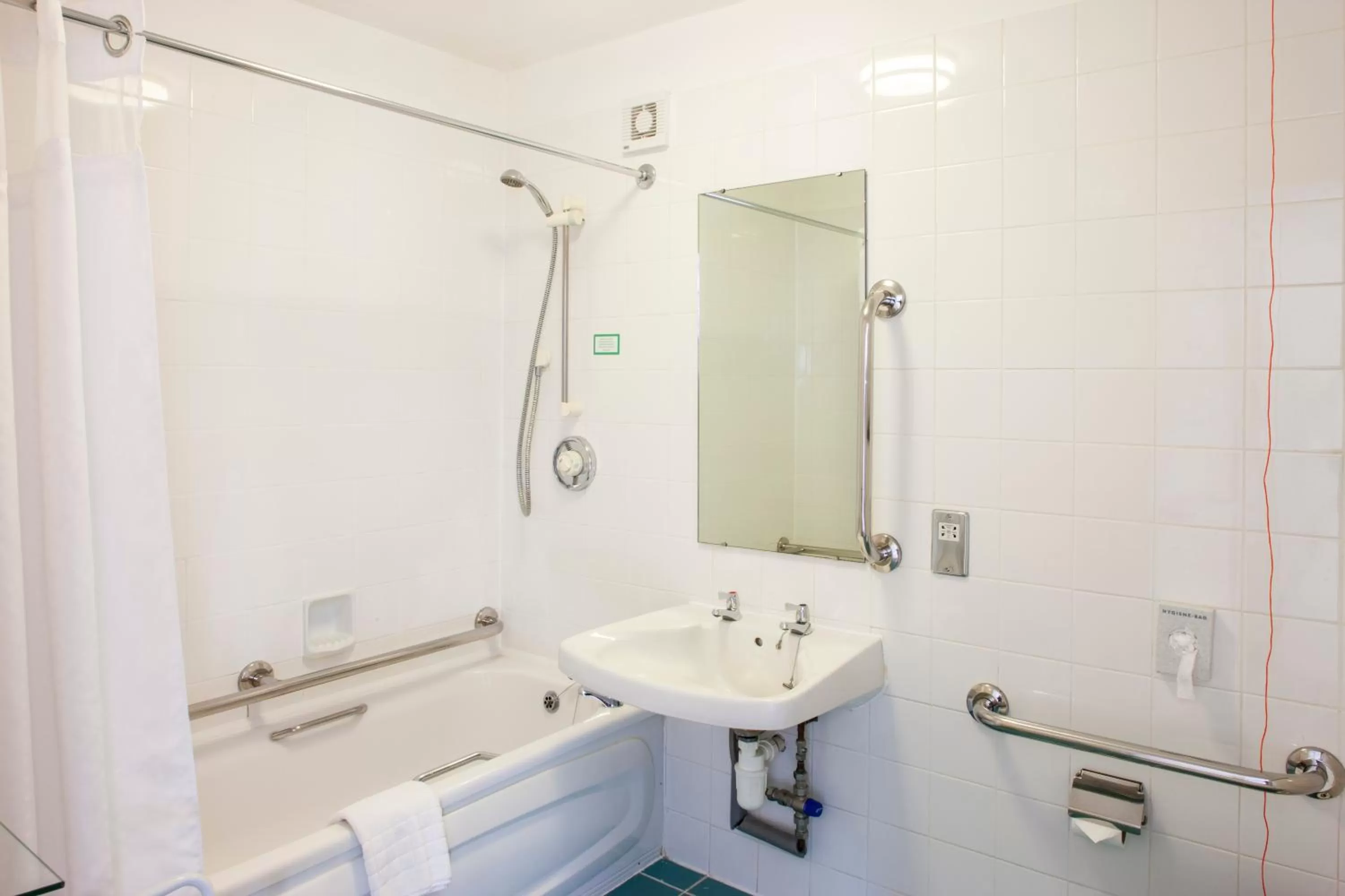Shower in Holiday Inn Birmingham Bromsgrove by IHG