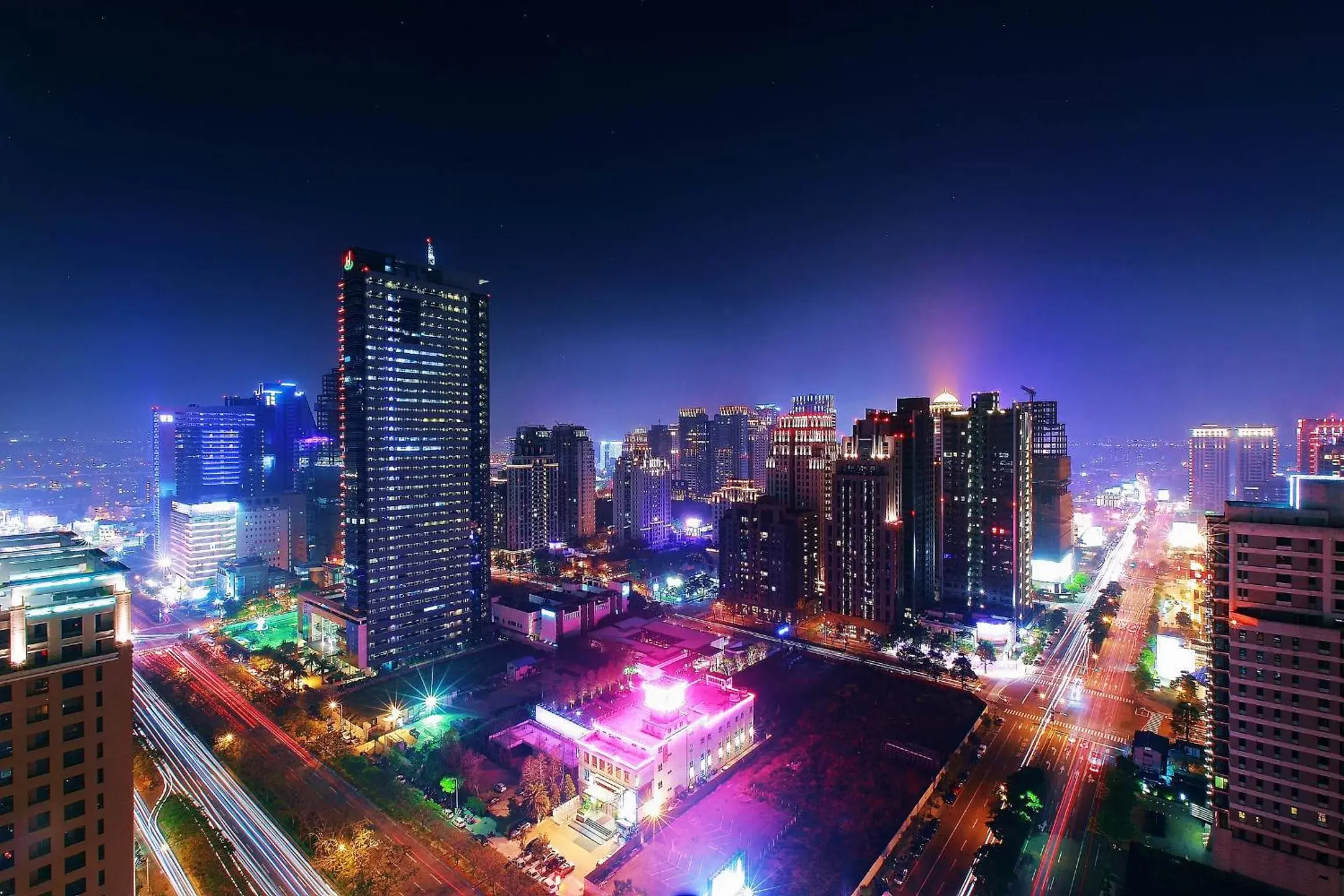 City view in Millennium Hotel Taichung