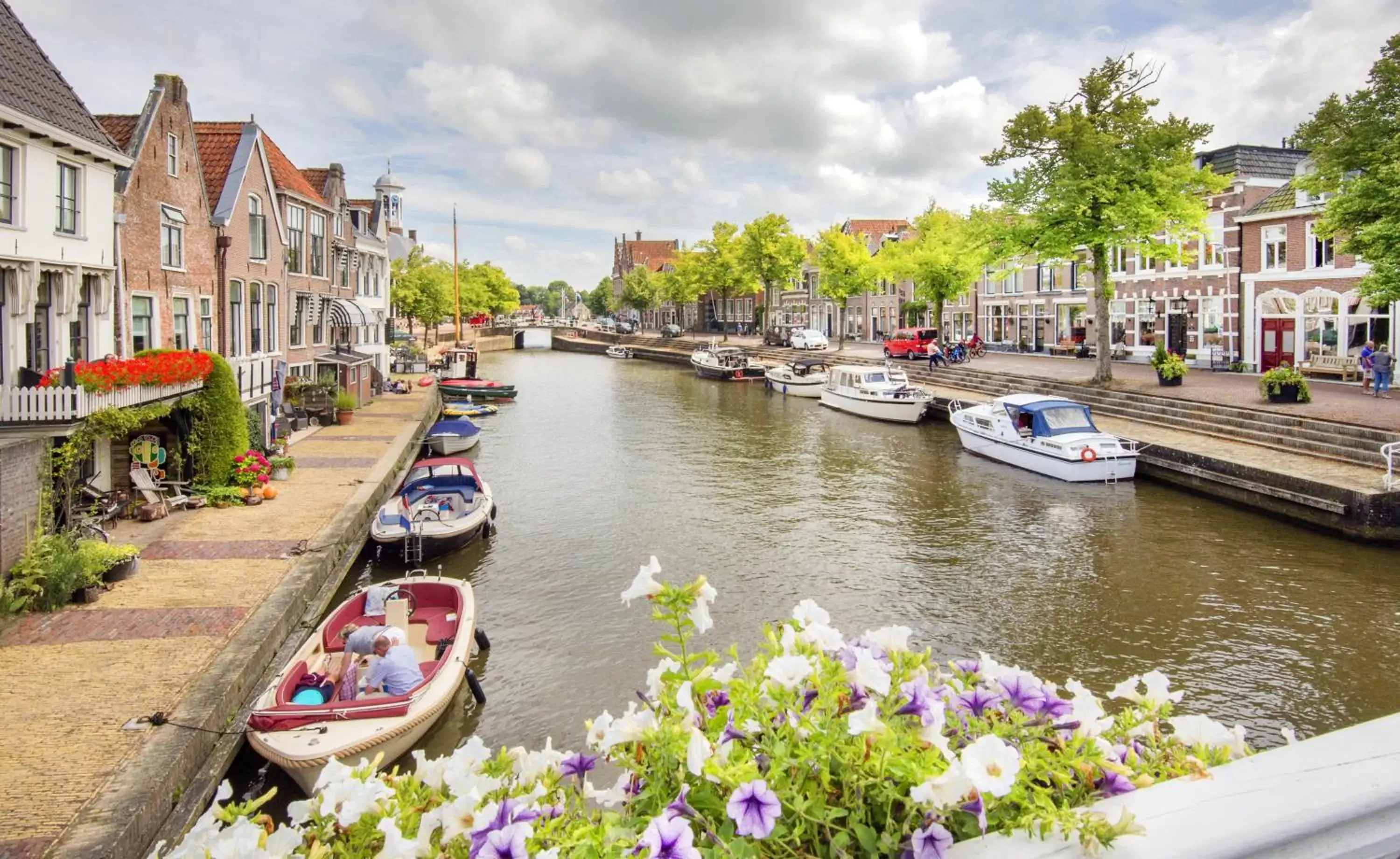 River view in Boutiquehotel Dokkum