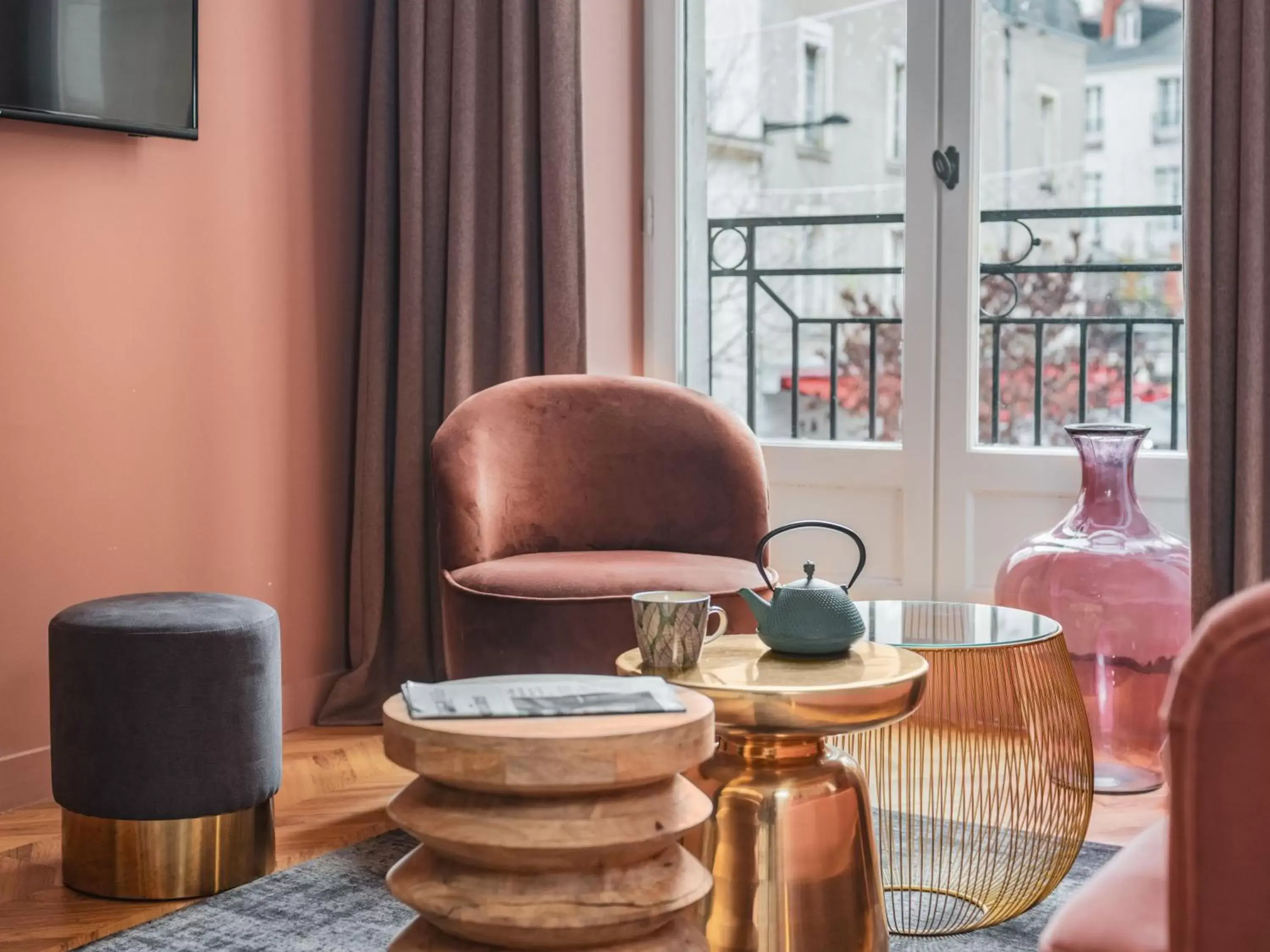 Living room, Seating Area in Maisons du Monde Hotel & Suites - Nantes