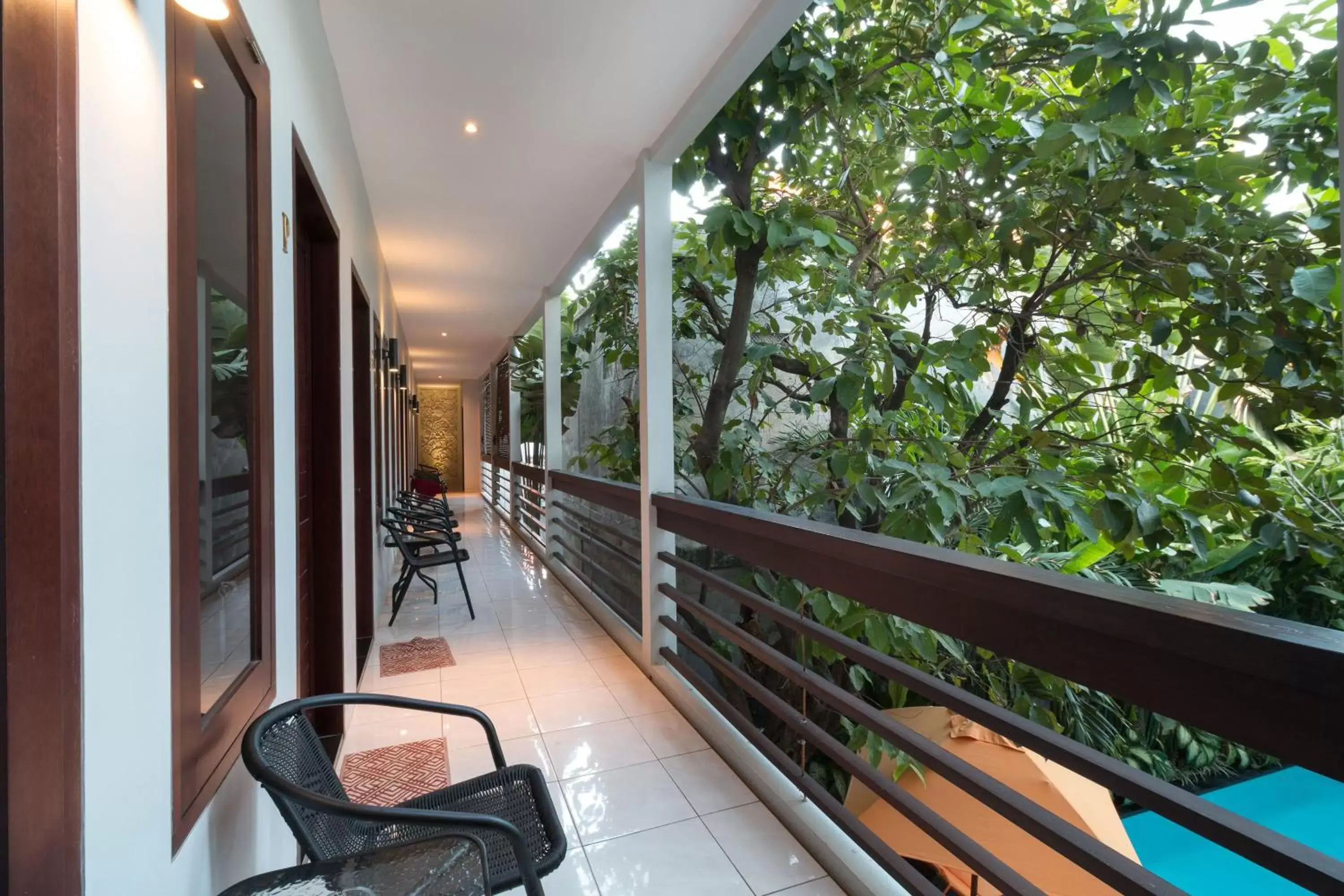 Balcony/Terrace in The Pavilion Hotel Kuta
