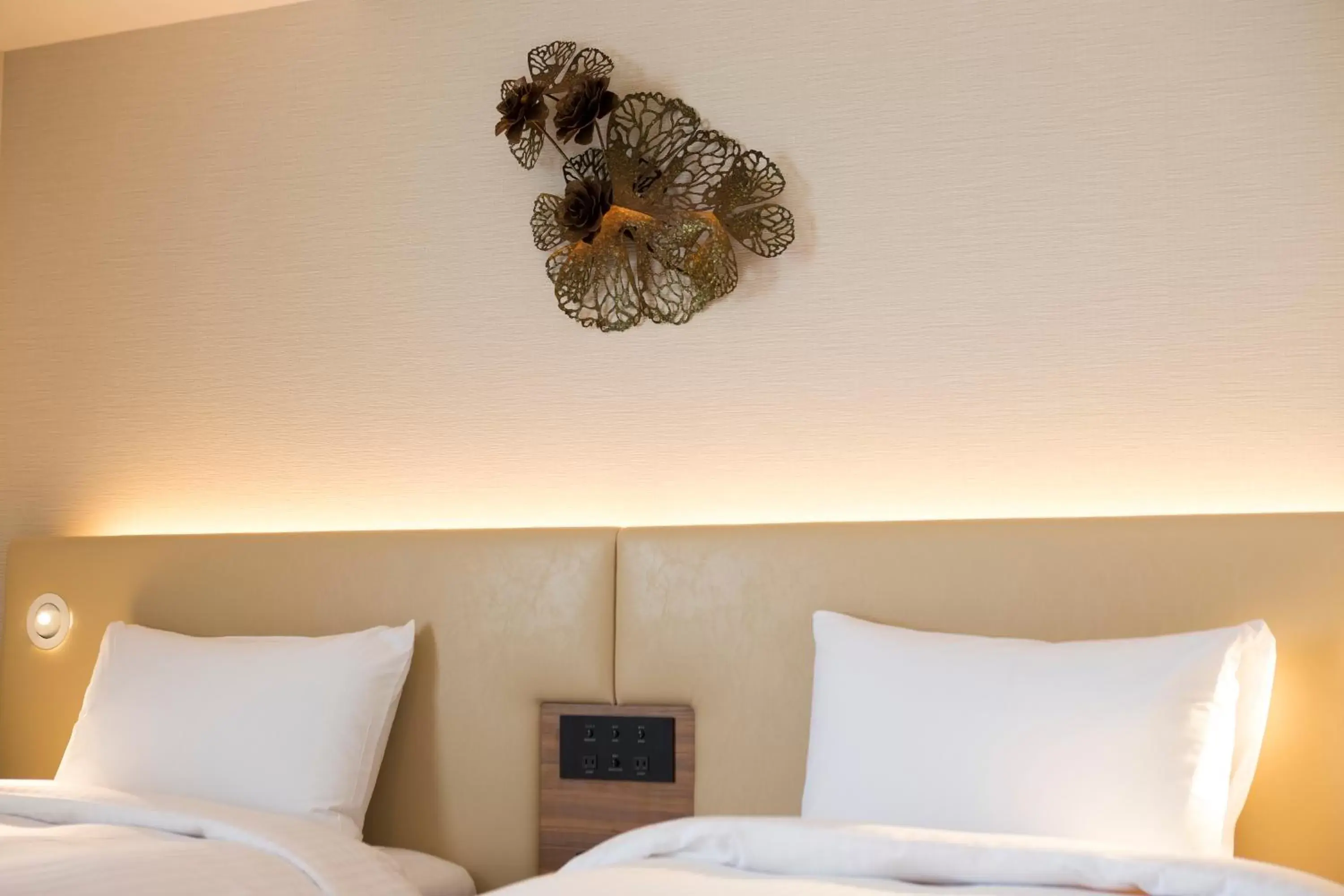 Decorative detail, Bed in Premier Hotel -CABIN PRESIDENT- Osaka