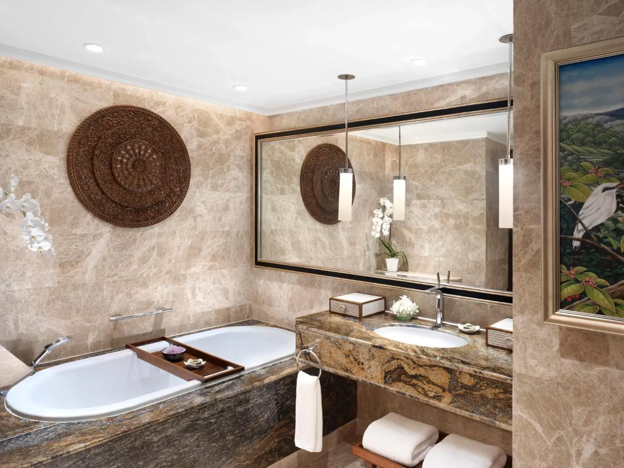 Bedroom, Bathroom in InterContinental Bali Resort, an IHG Hotel