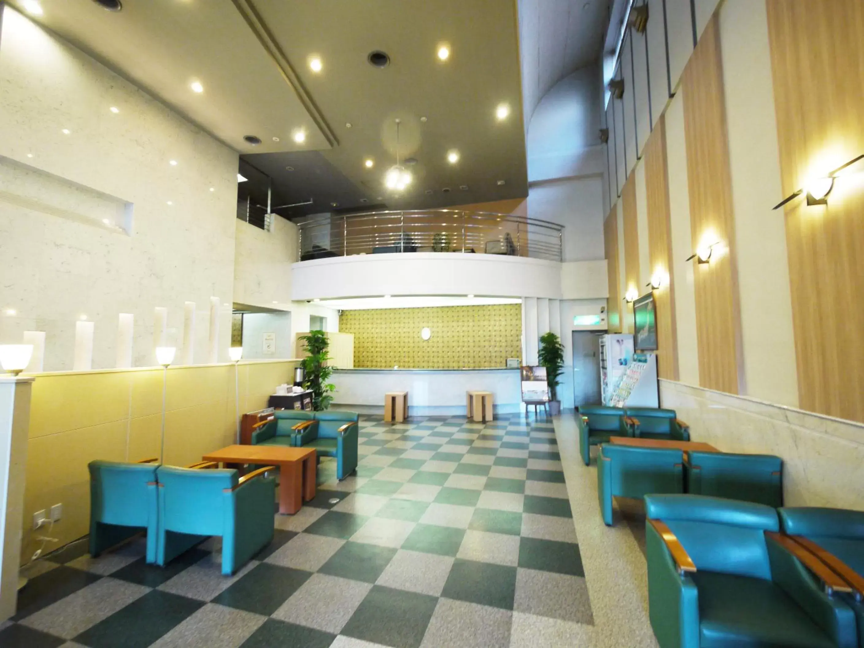 Lobby or reception in Hotel Route-Inn Hakata Ekiminami