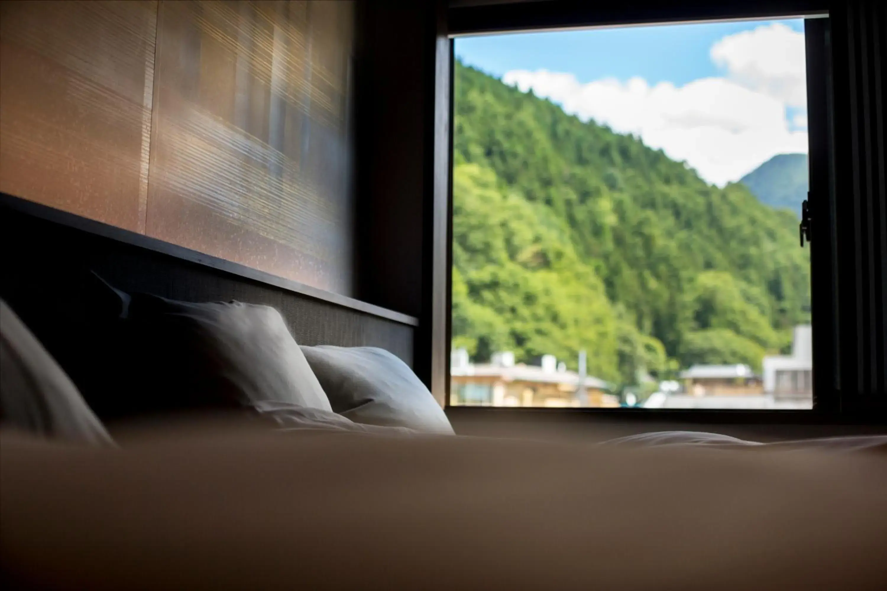 Photo of the whole room, Bed in Shibu Onsen Sakaeya