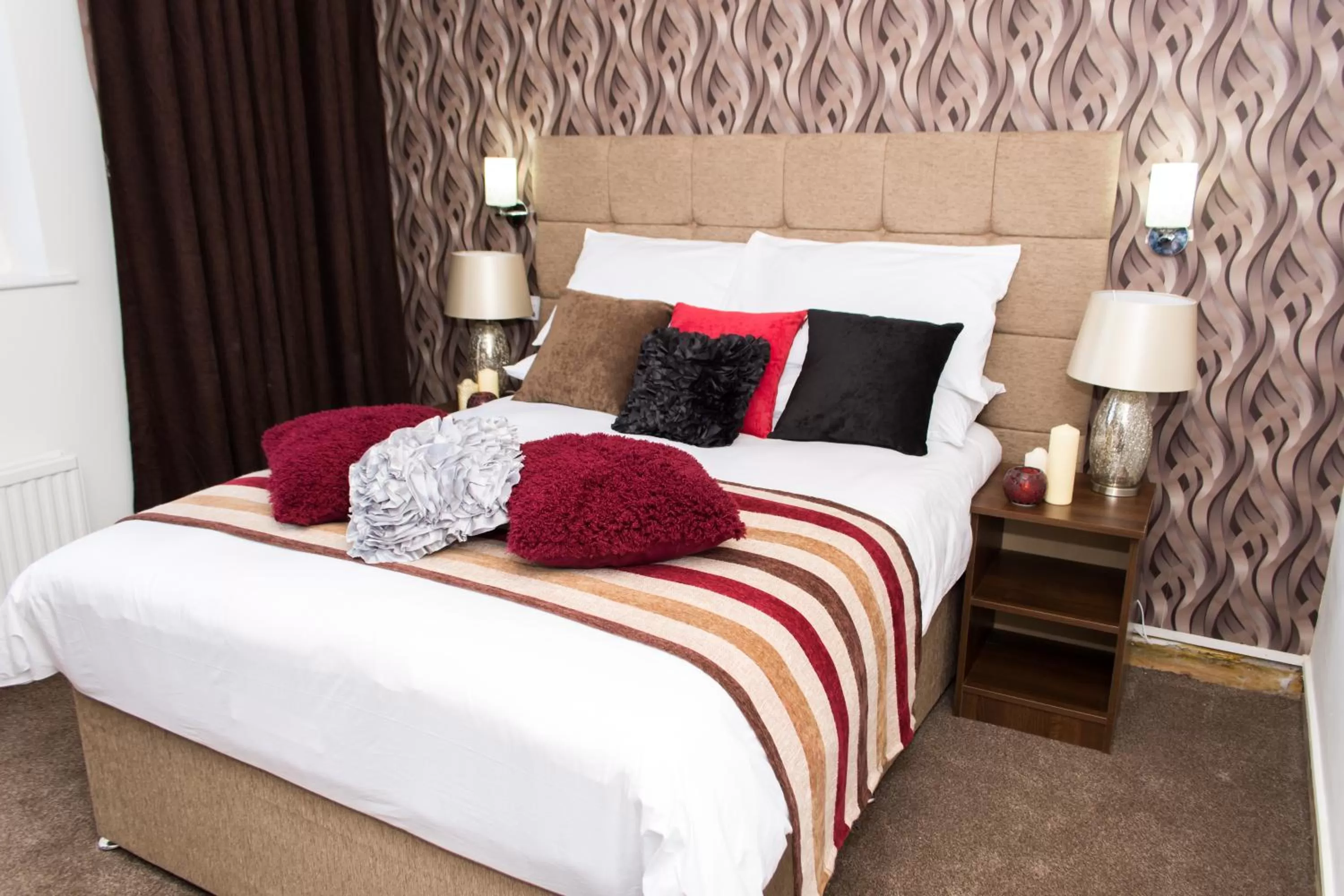 Bed in Trivelles Mayfair,stockport