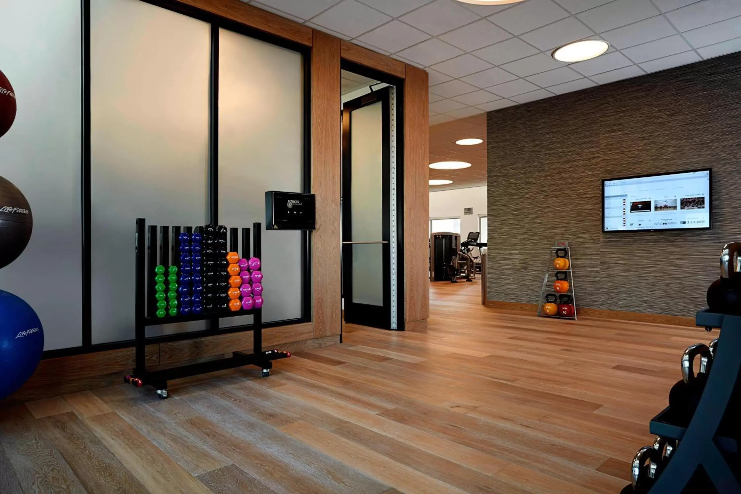 Fitness centre/facilities in Charlotte Marriott City Center