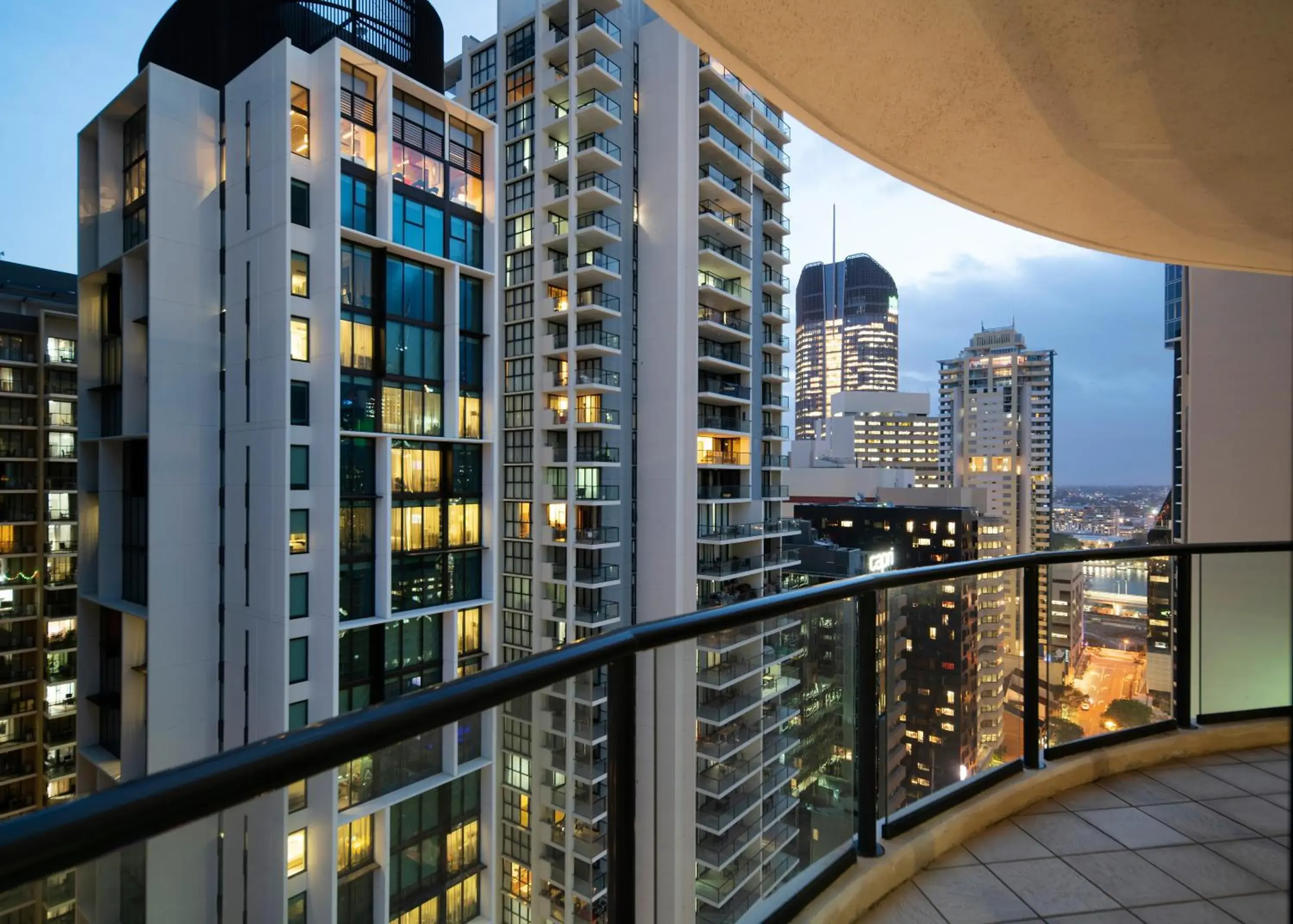 City view in Quest River Park Central City view in Quest River Park Central