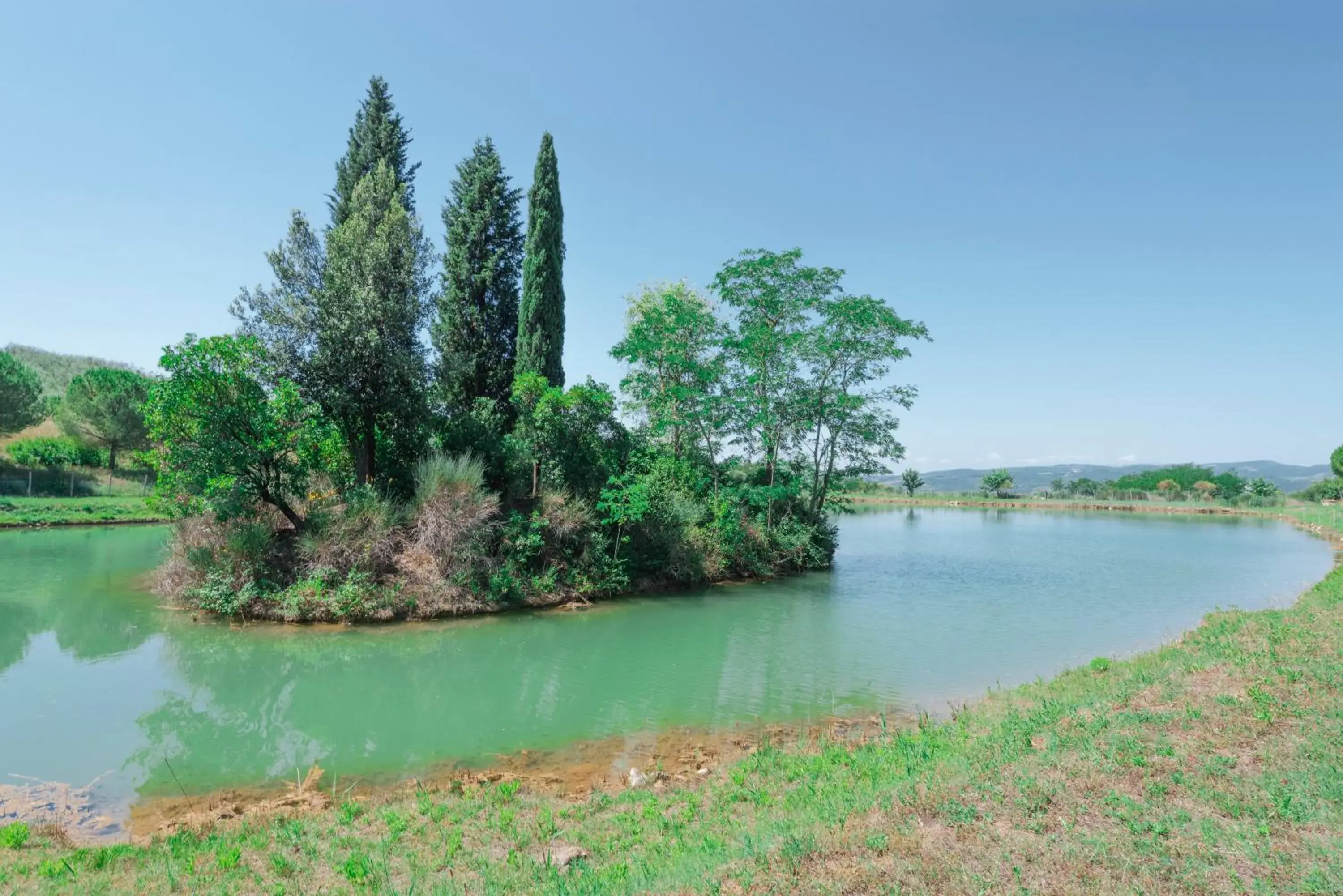 Fishing, Natural Landscape in Hotel Palazzuolo
