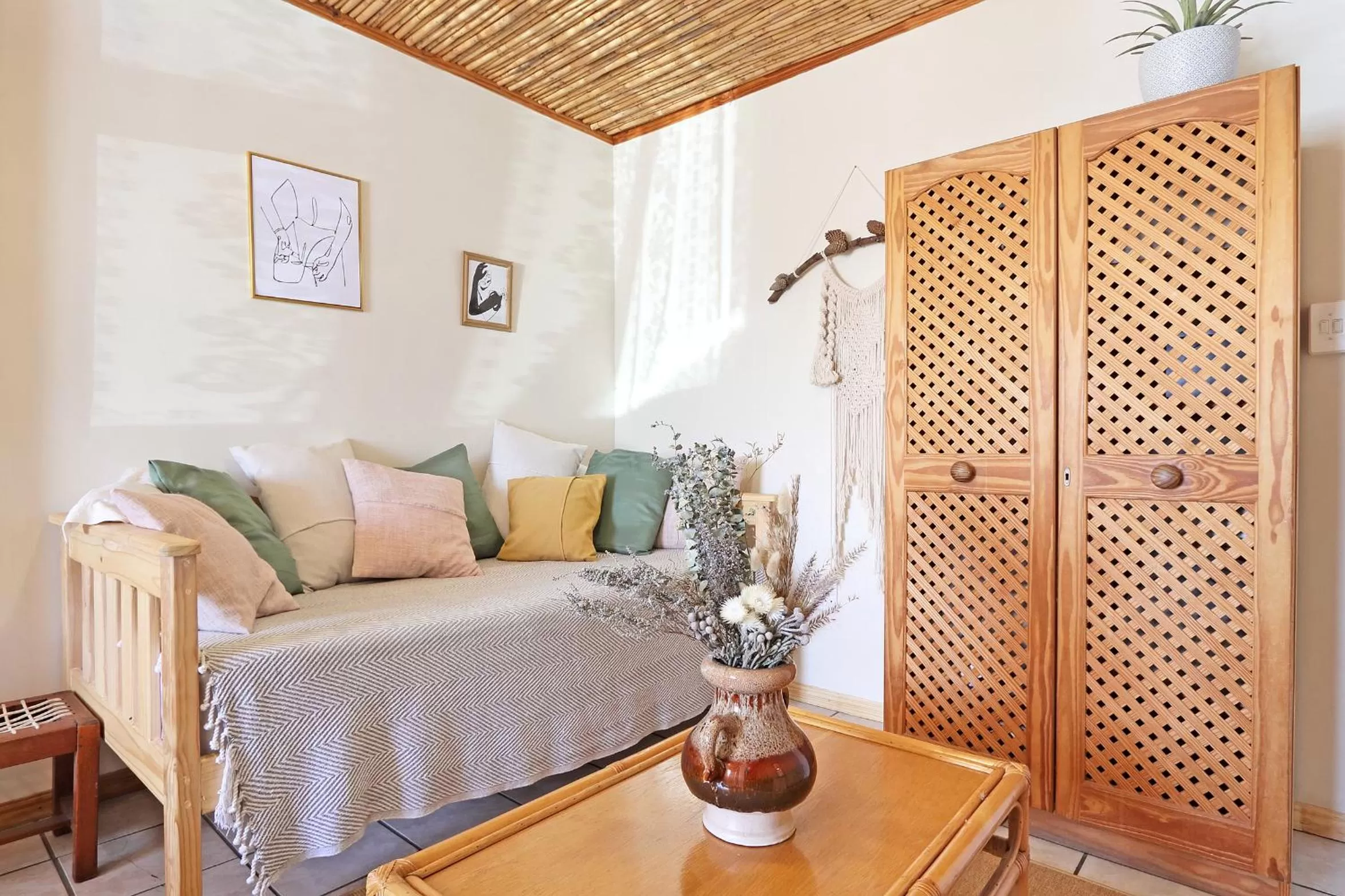 Bed in The Bohemian Guesthouse