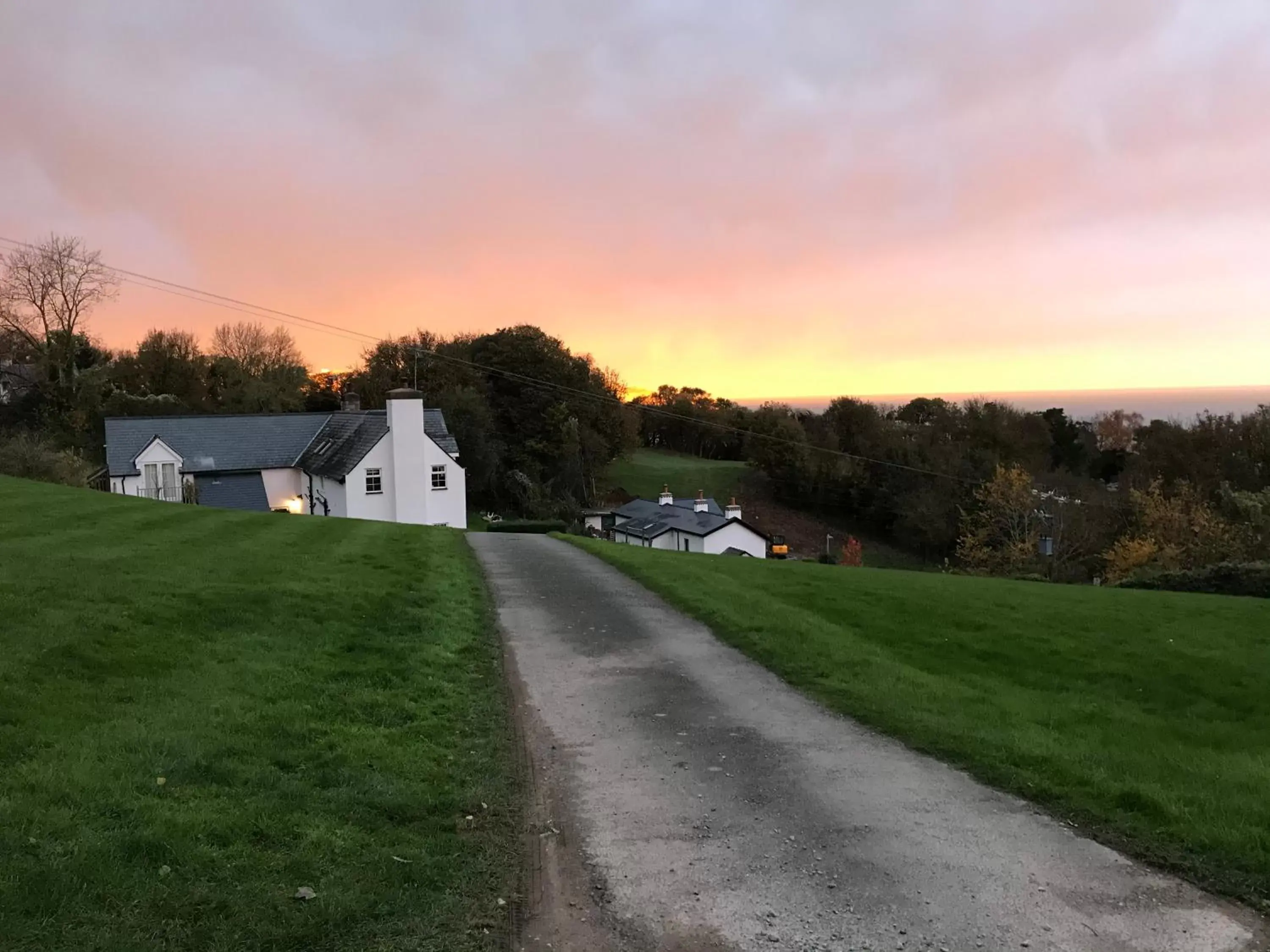 Facade/entrance, Sunrise/Sunset in Bryn Goleu Bed & Breakfast