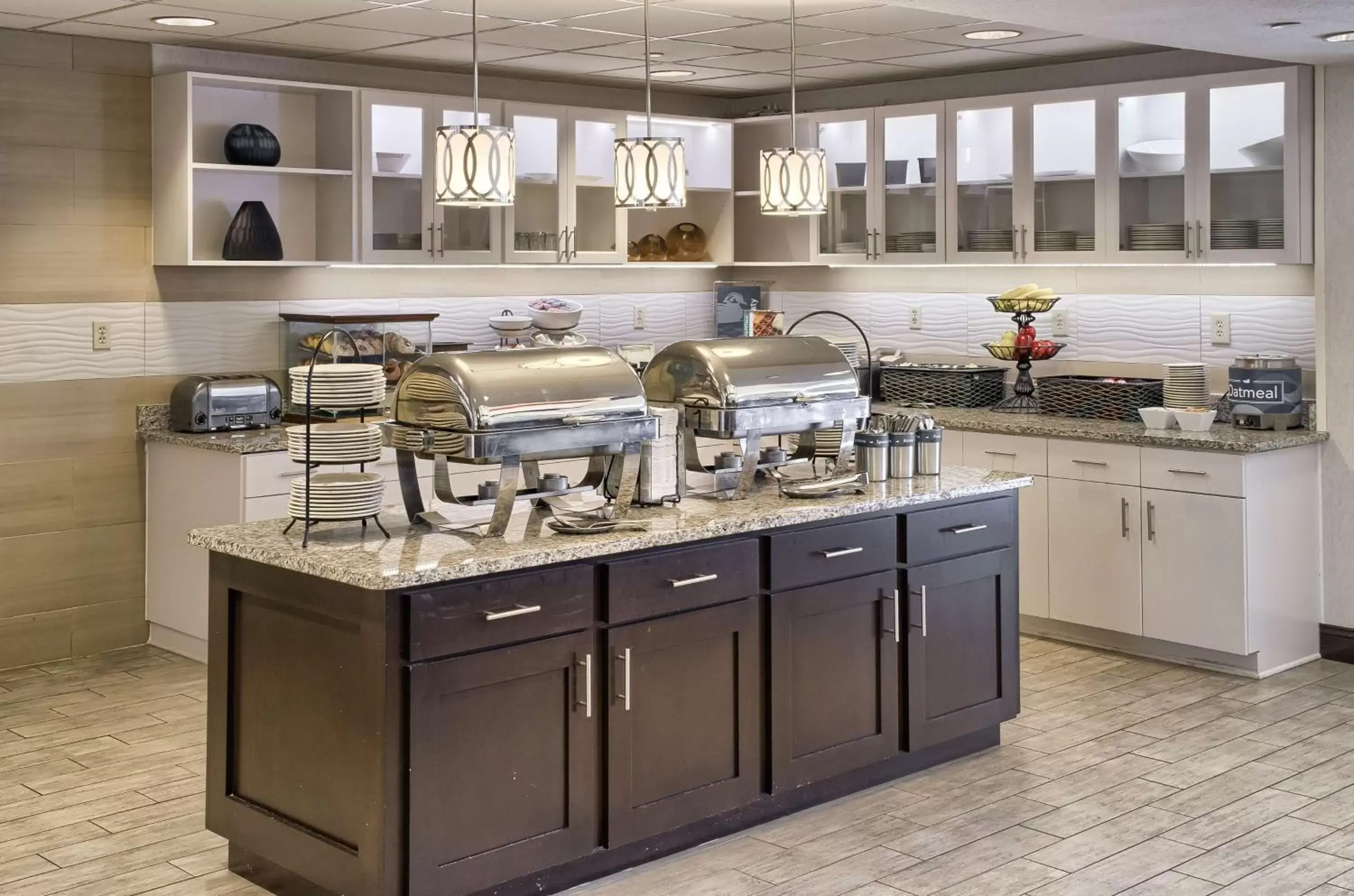 Breakfast, Kitchen/Kitchenette in Homewood Suites by Hilton Mobile