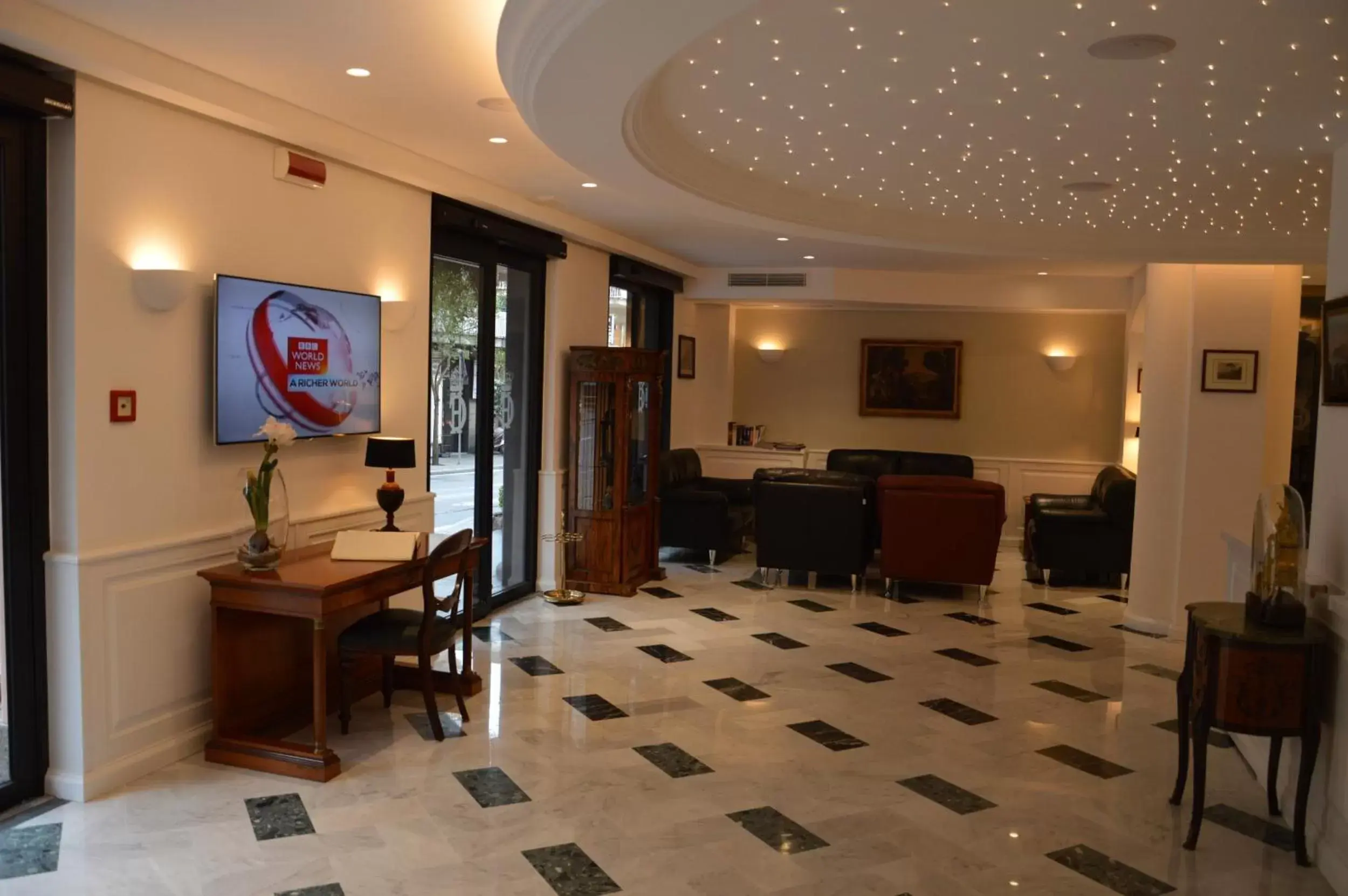 Lobby or reception in Central Wellness Hotel