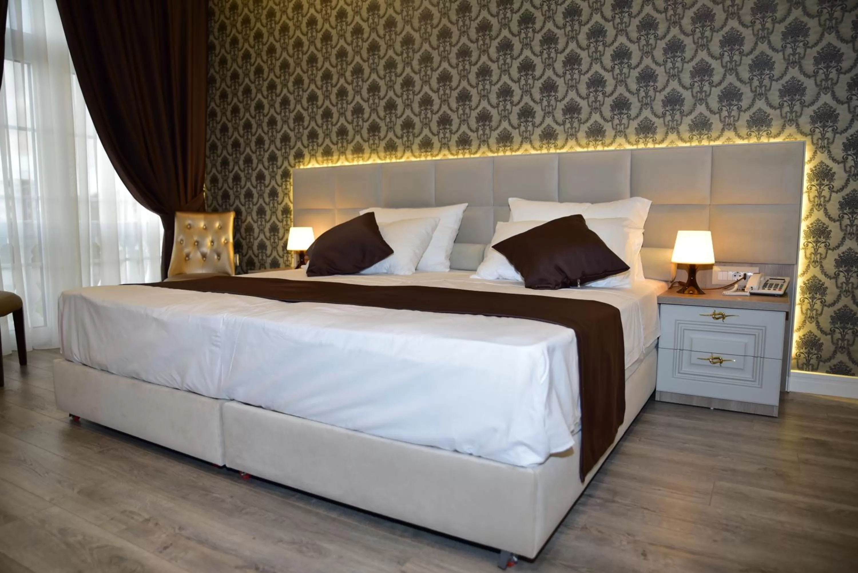 Bed in The King Resort