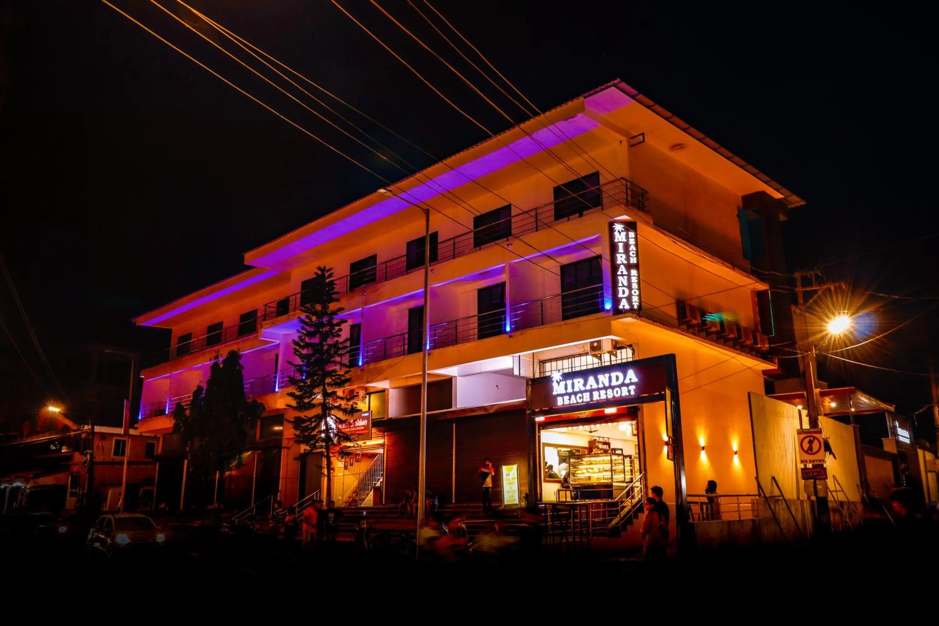 Property building in Miranda Beach Resort Baga