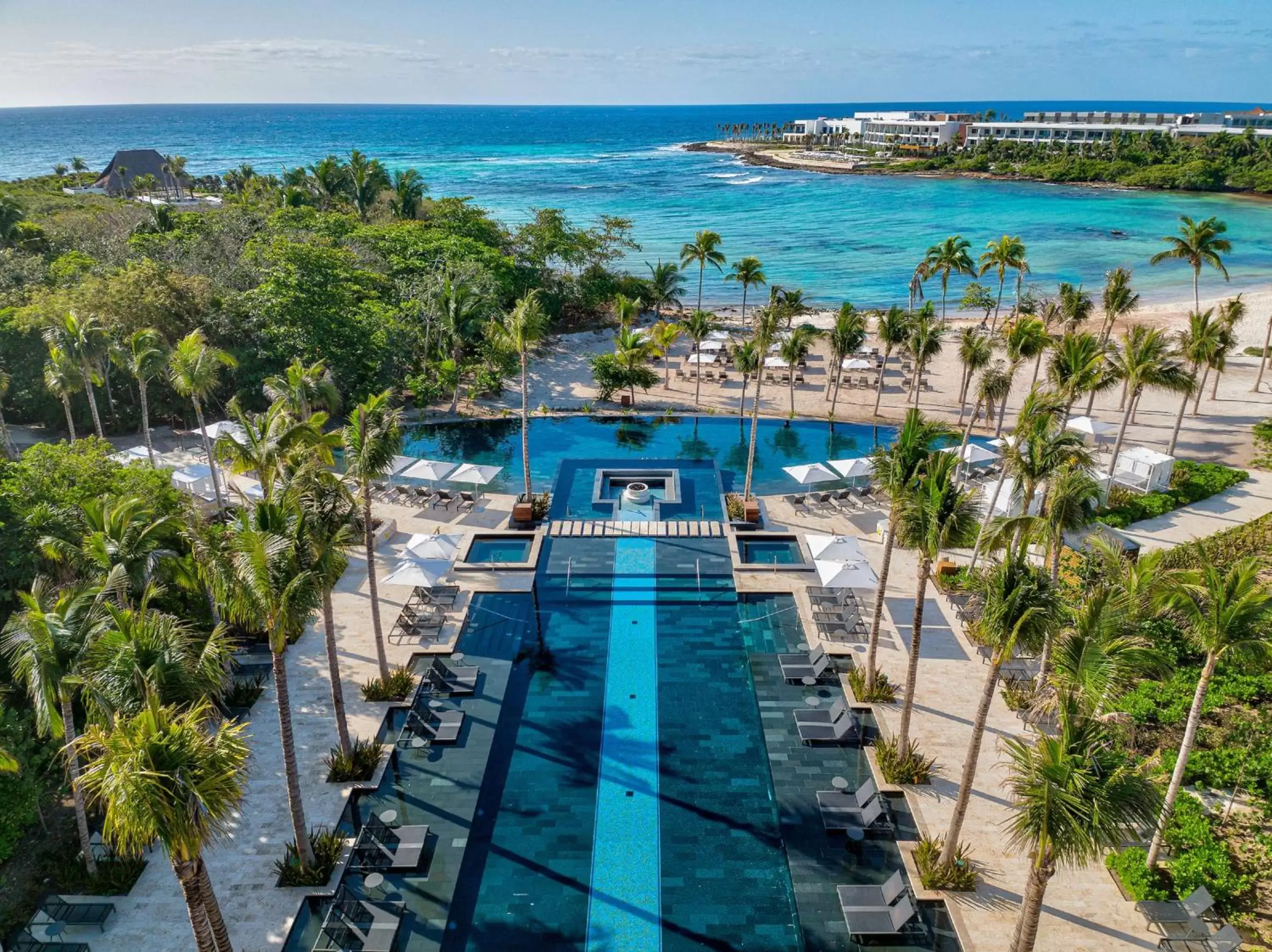 Property building, Pool View in Conrad Tulum Riviera Maya