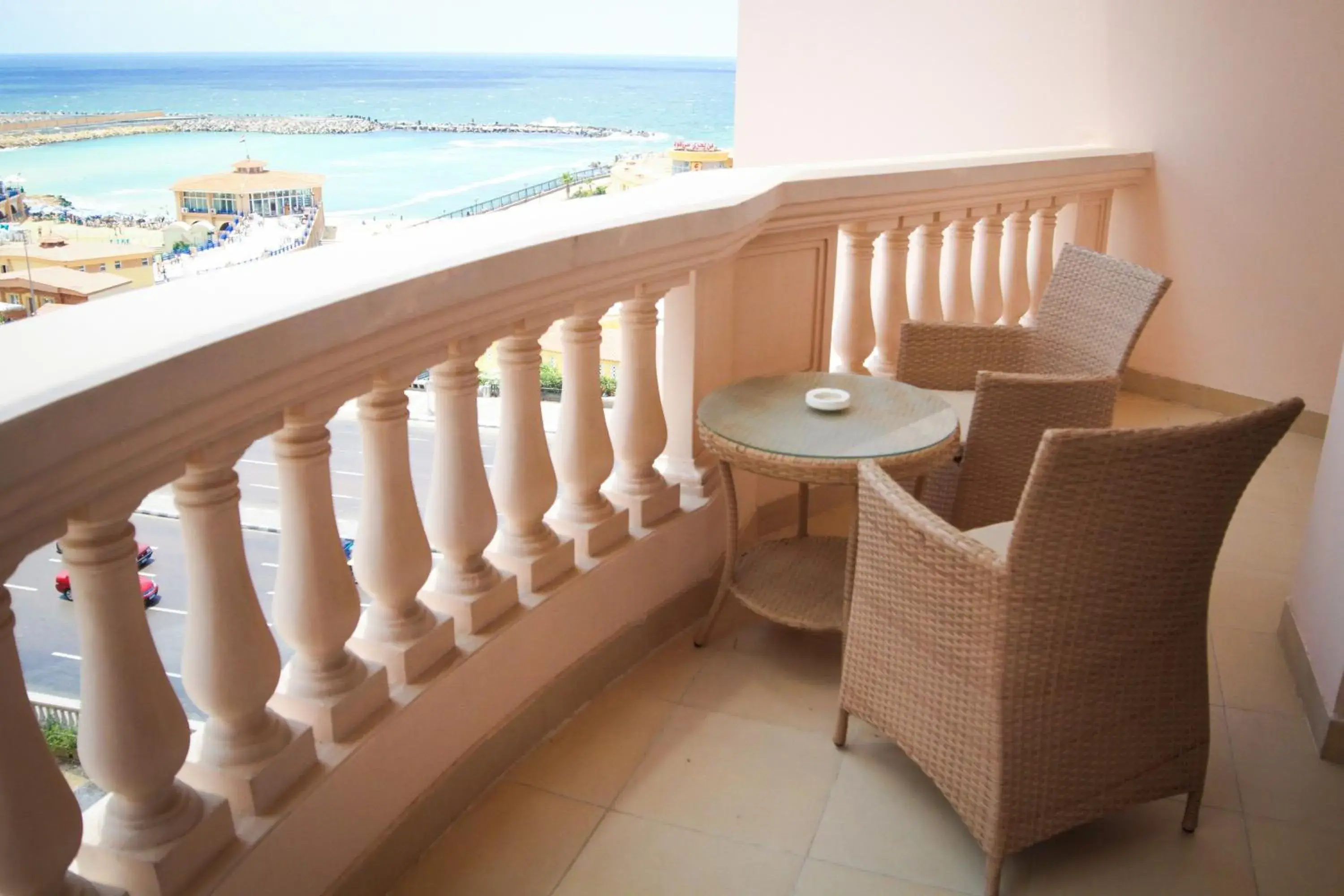 Balcony/Terrace in Tolip Hotel Alexandria