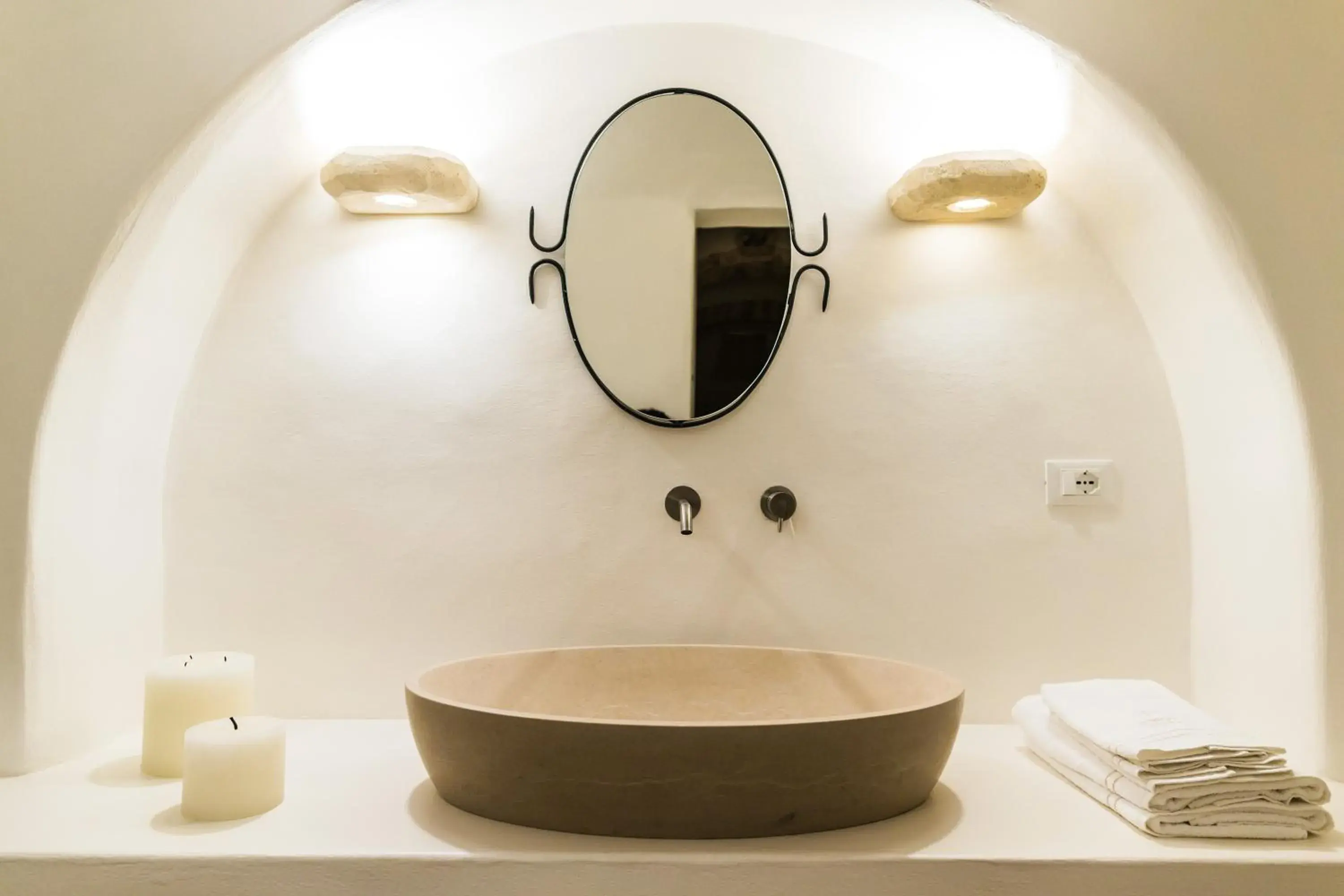 Bathroom in Borgo Canonica