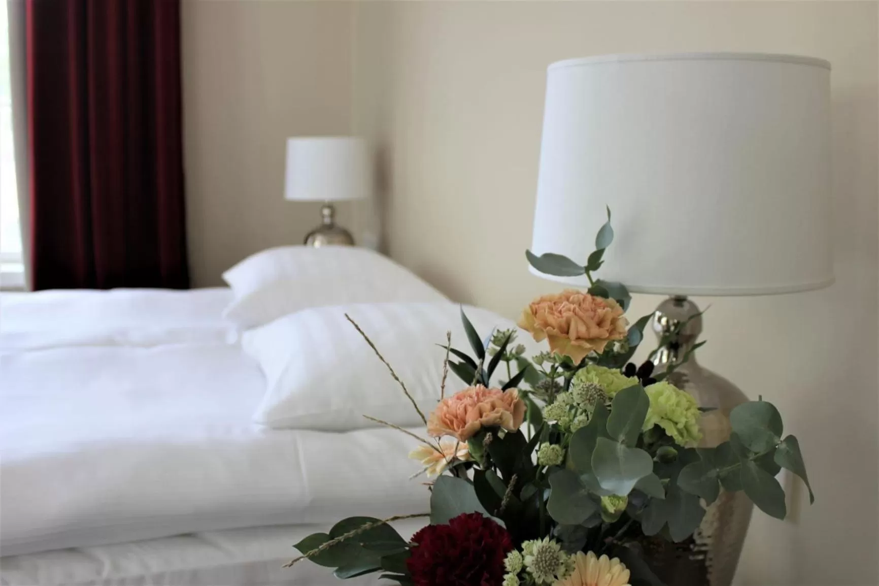 Bed in Hotelli Kartanon Meijeri