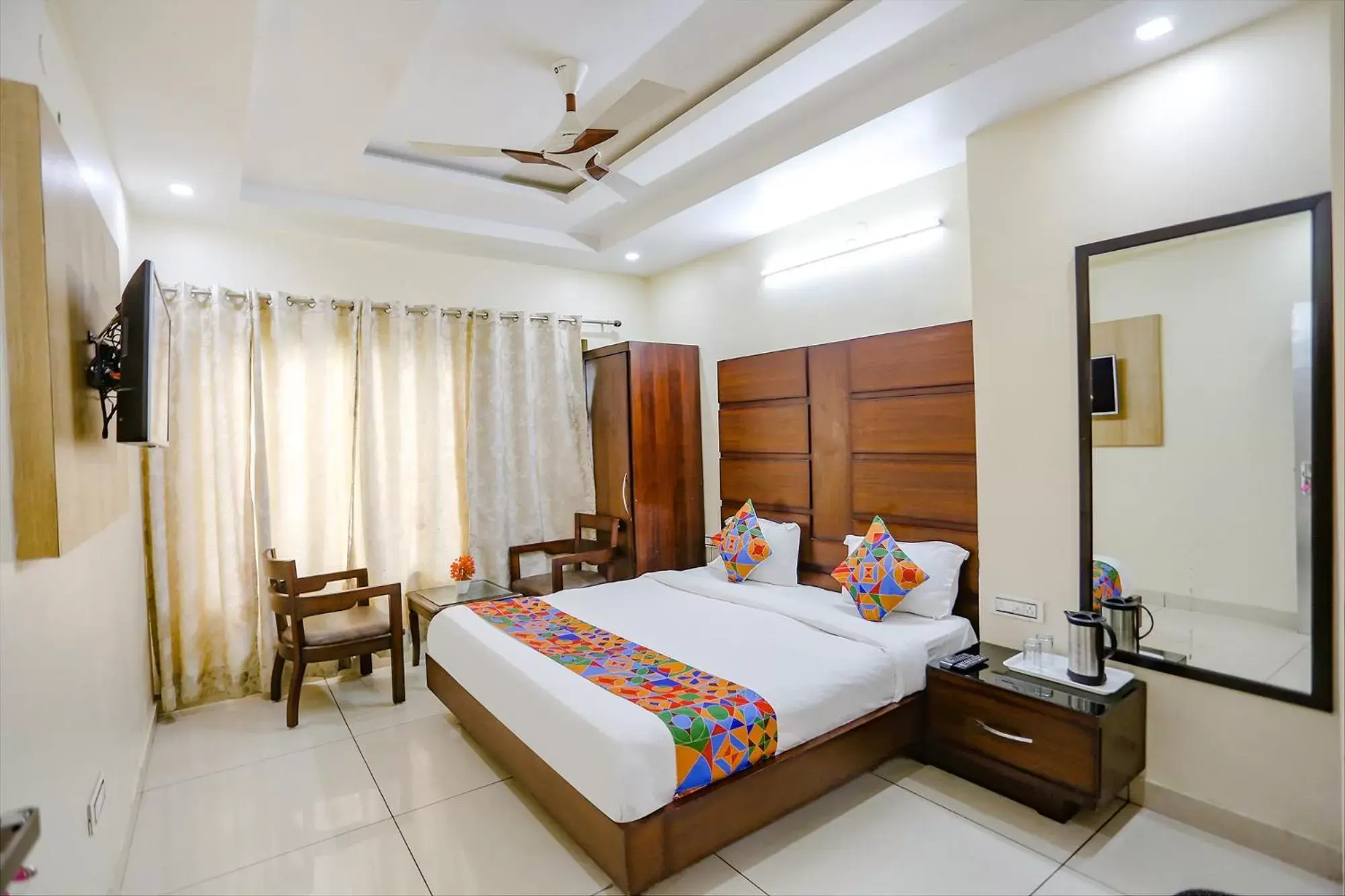 Deluxe Room in FabHotel Winter Line Inn Deluxe Room in FabHotel Winter Line Inn