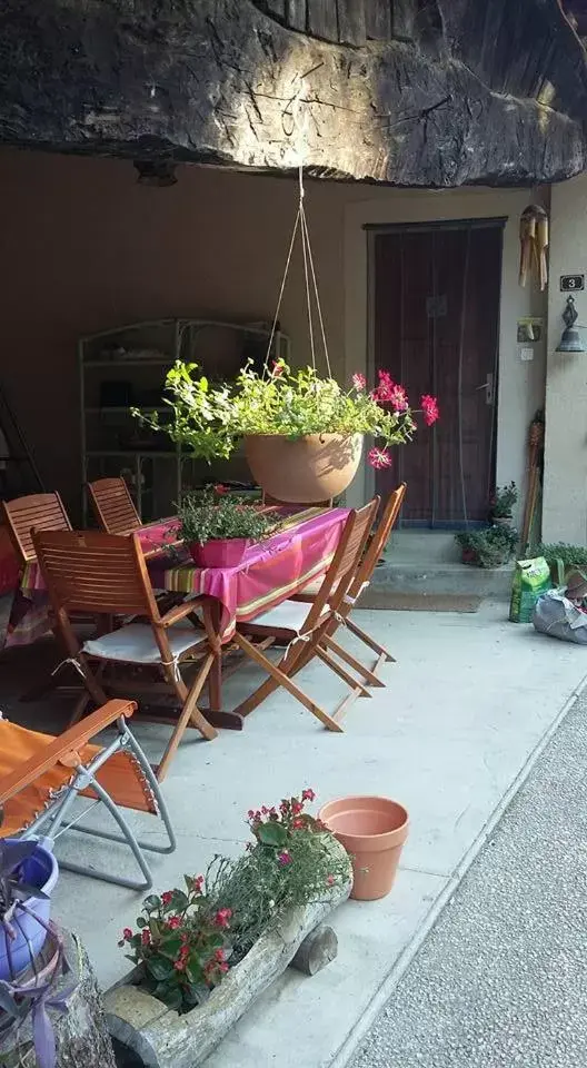 Patio in La Grange d'Agnès