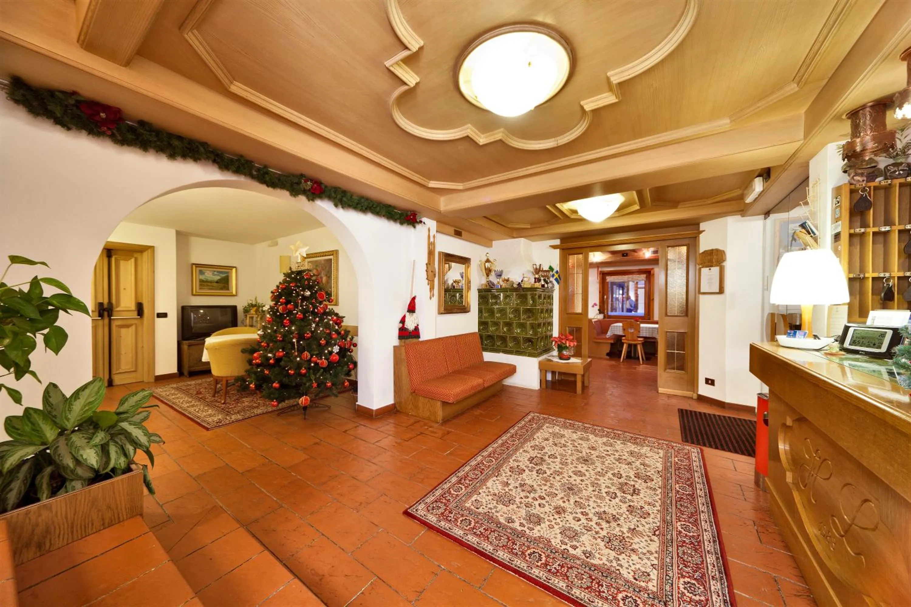 Lobby or reception in Hotel Livigno