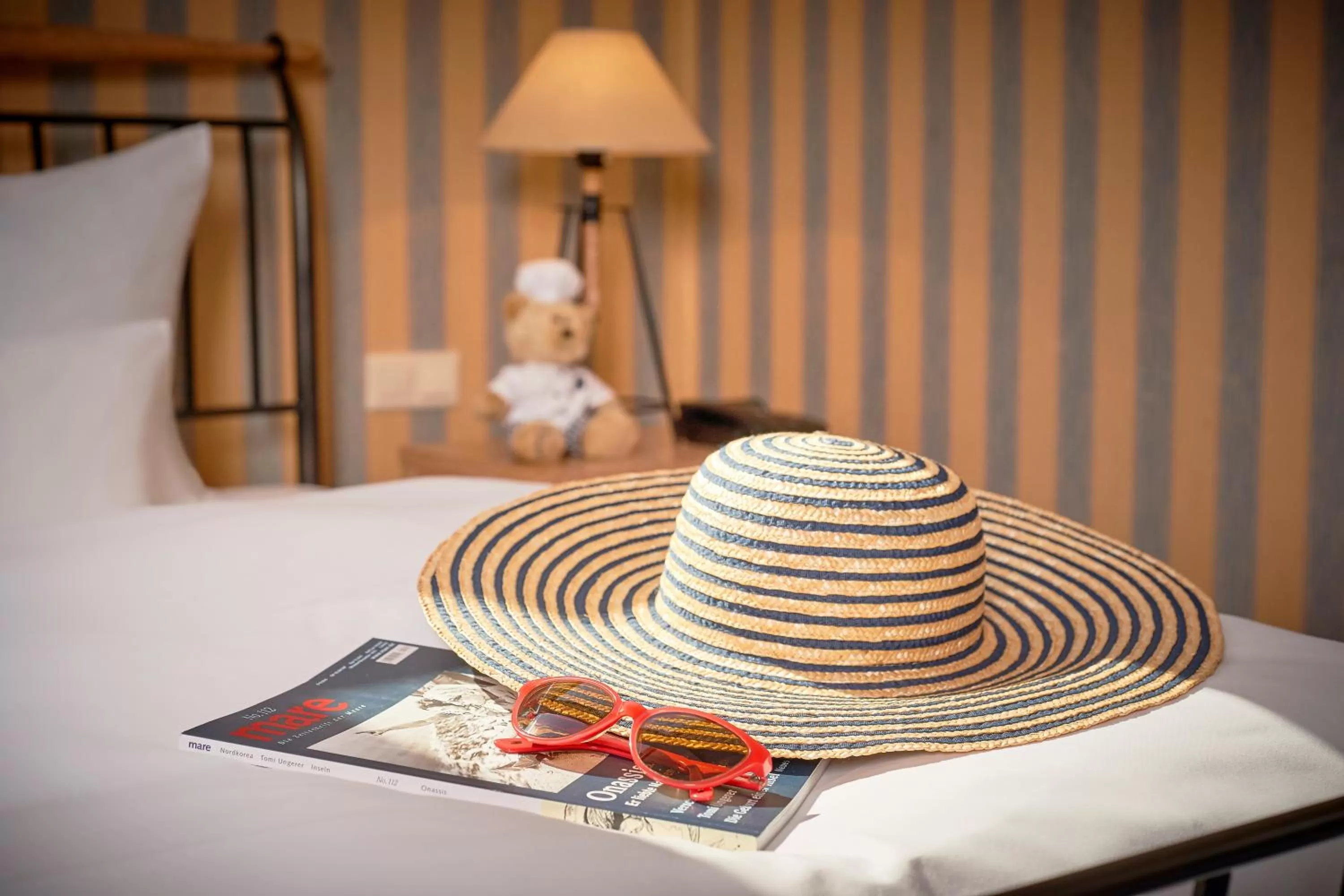 Decorative detail, Bed in Dorint Strandhotel Binz/Rügen