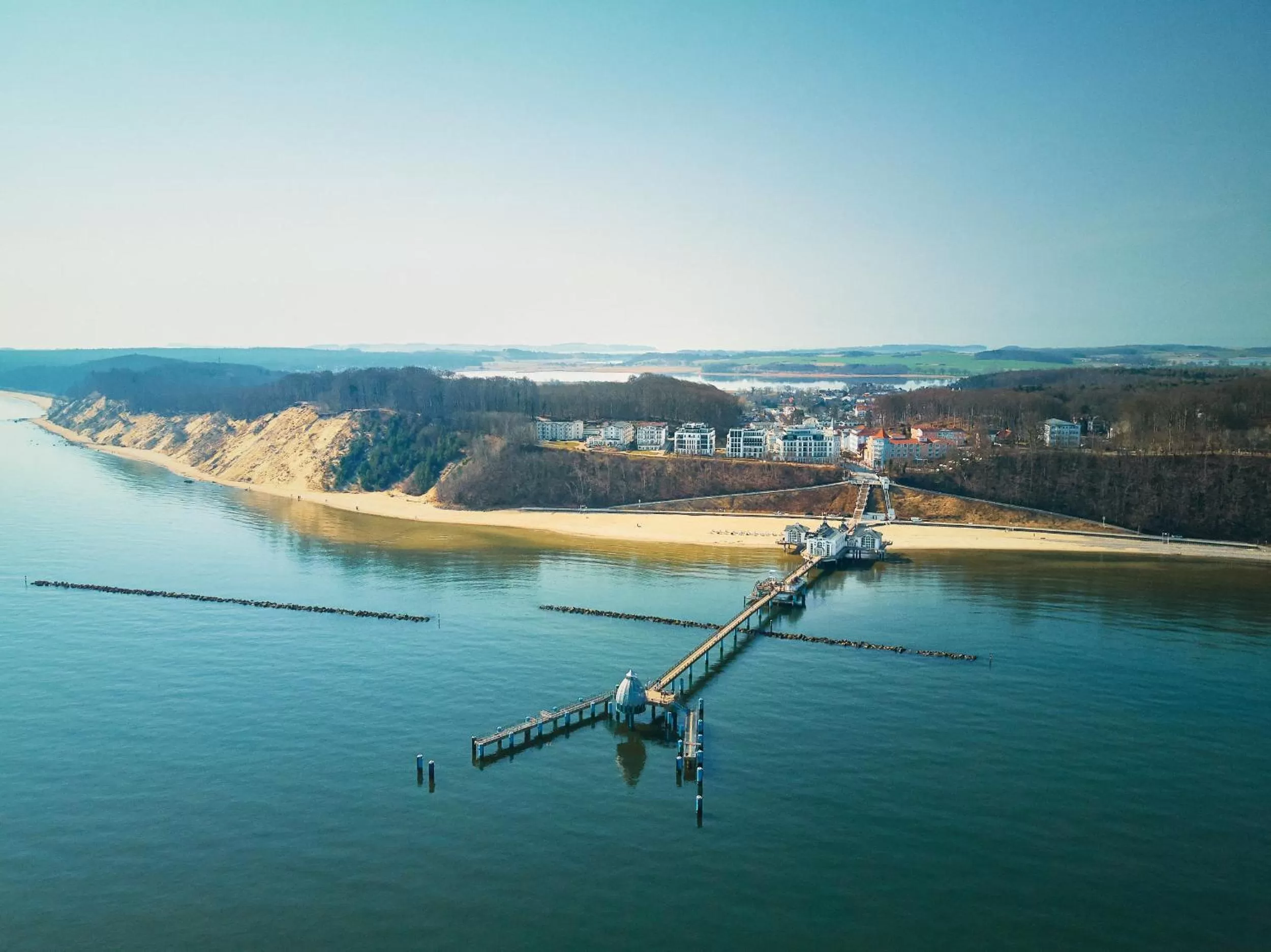 Beach in Seeschloss Sellin