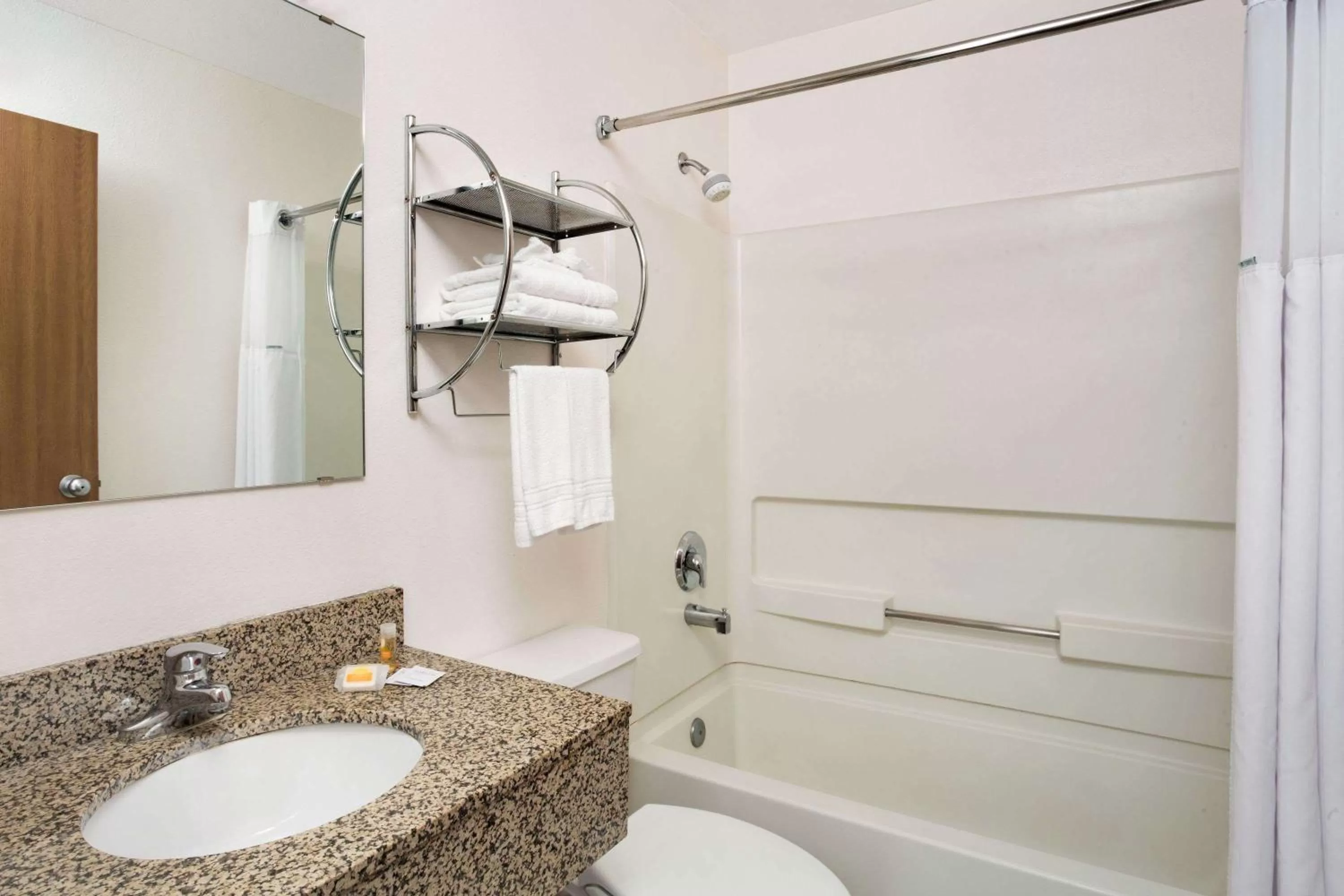 Bathroom in Days Inn by Wyndham Clearfield