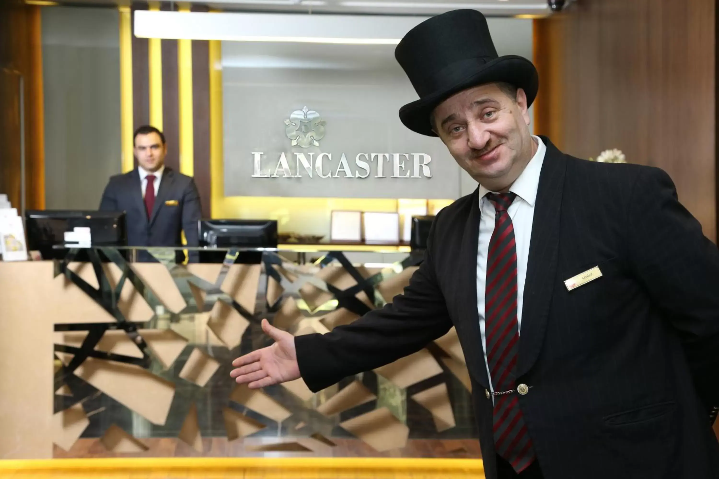 Lobby or reception, Staff in Lancaster Raouche Hotel