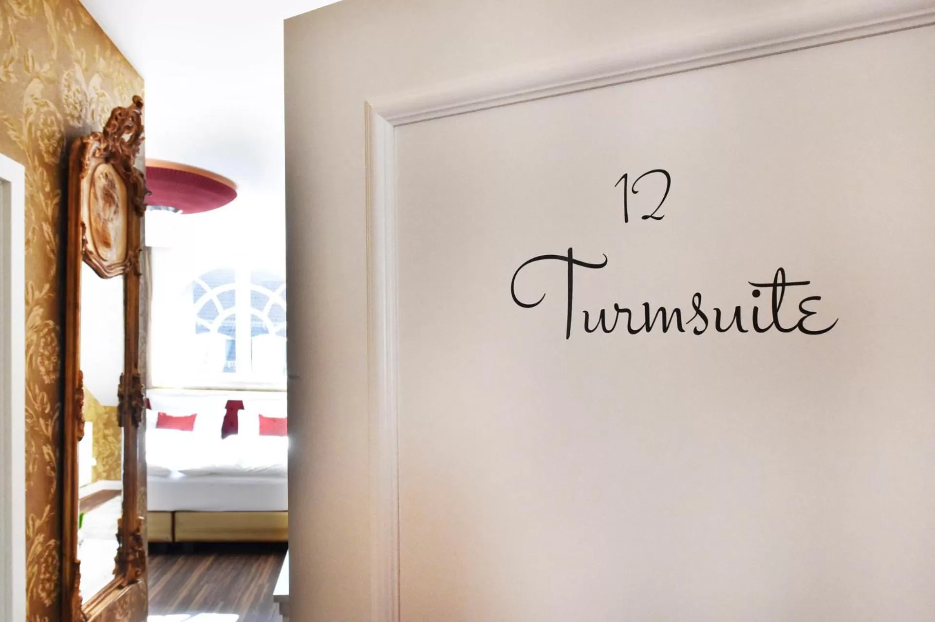 Decorative detail in MOMENTS Boutique Hotel