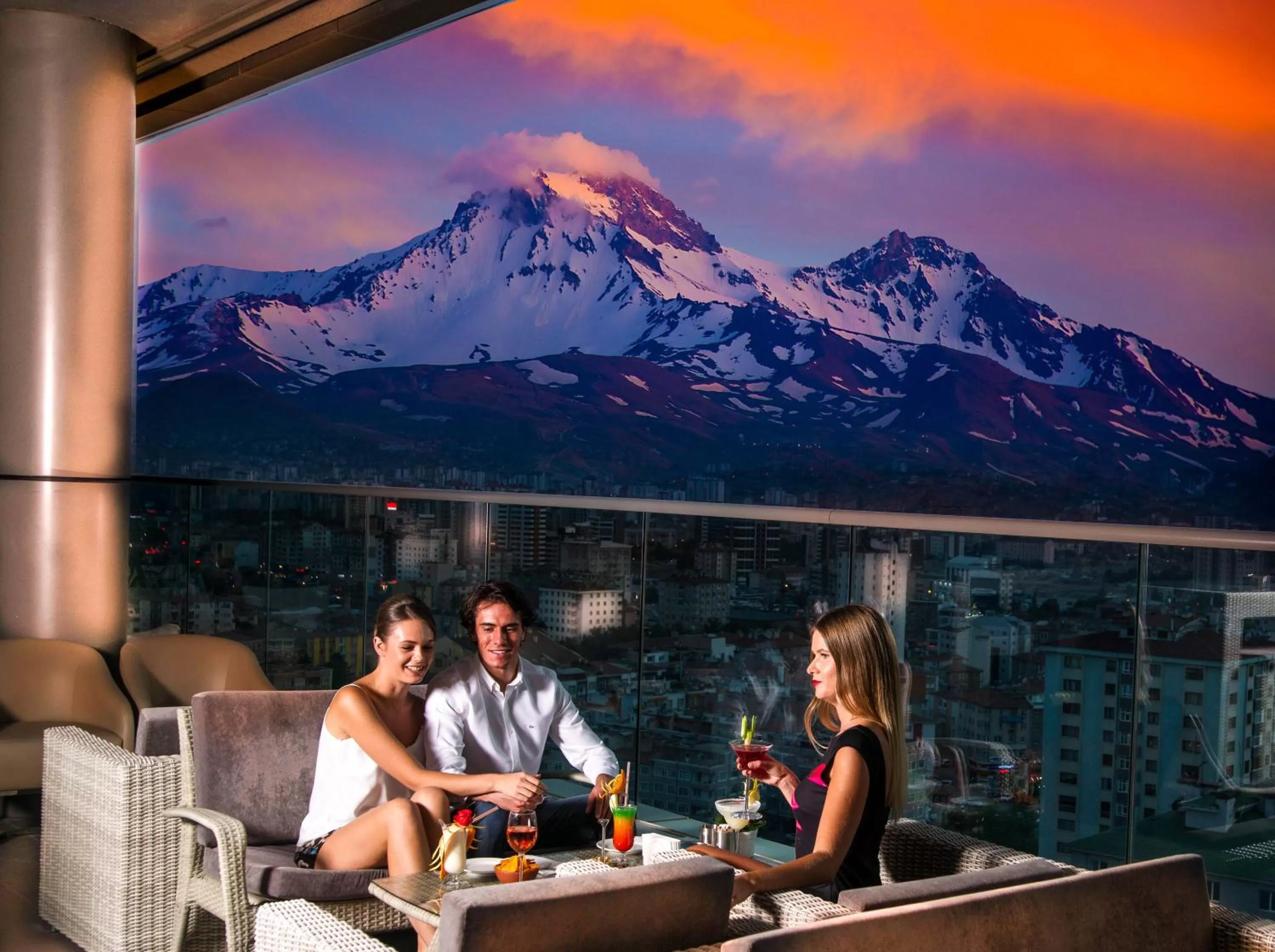 People in Radisson Blu Hotel, Kayseri