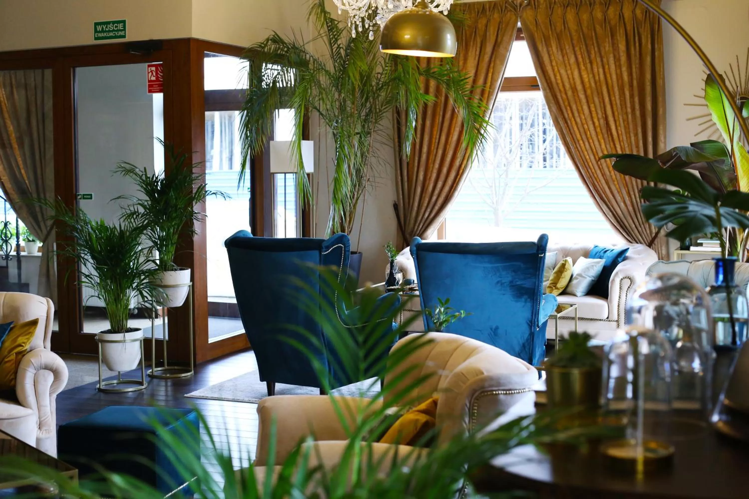 Lobby or reception in Dworek