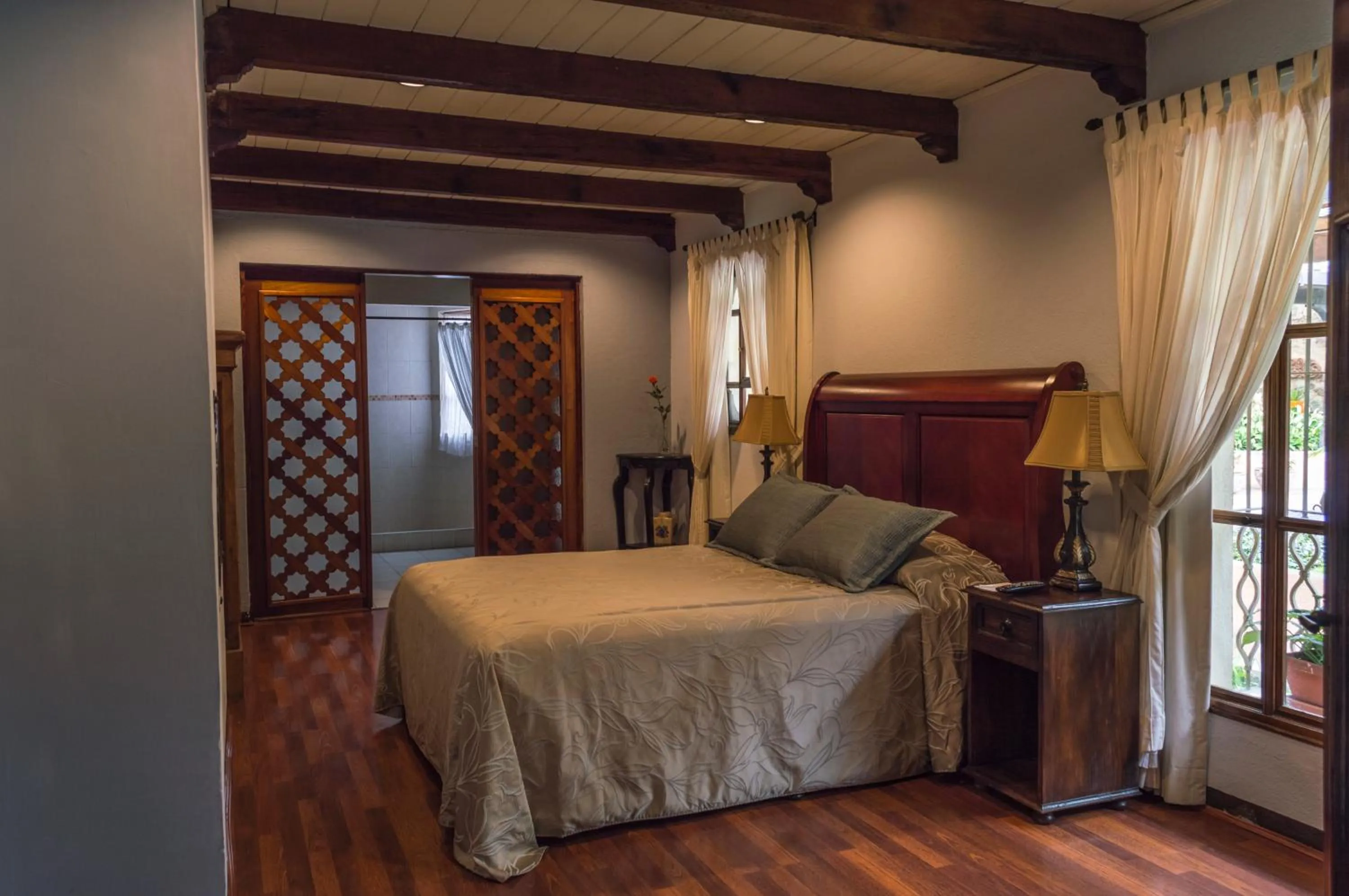 Bed in Casa Santa Rosa Hotel Boutique