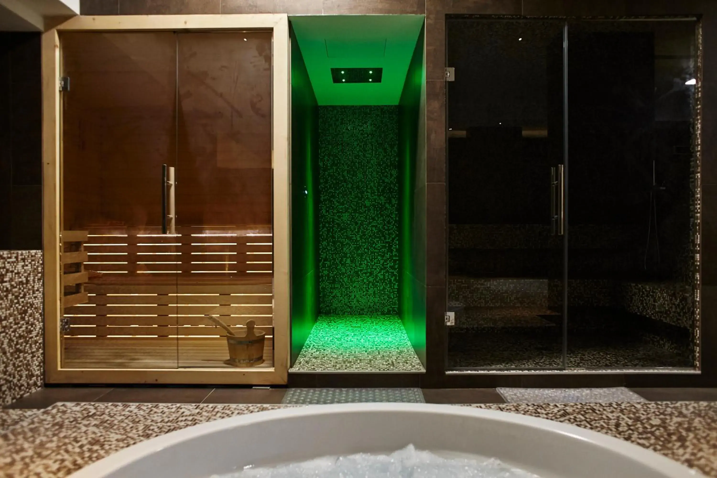 Sauna, Bathroom in Grieco Business & Spa Hotel