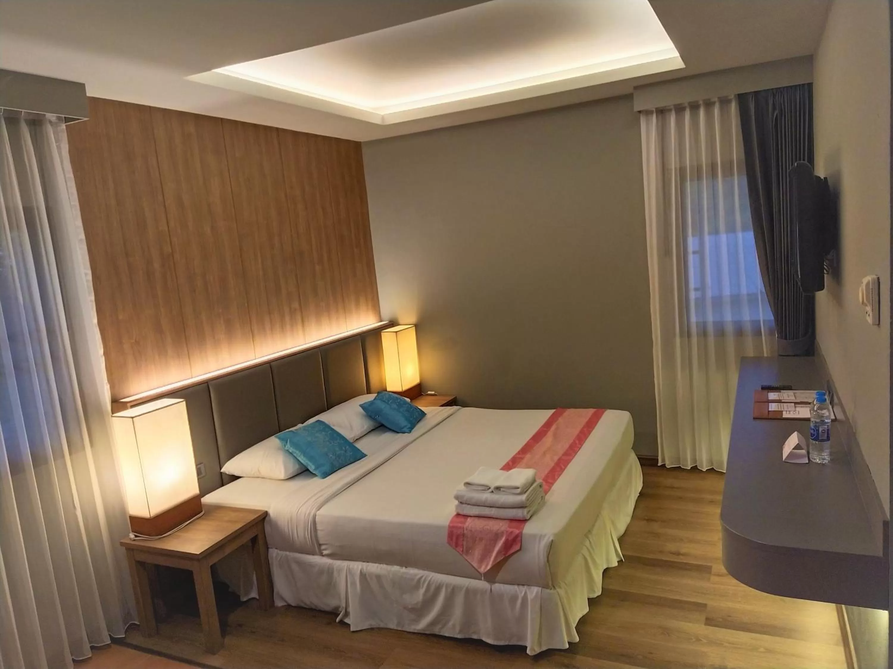 Bed in Chang Buri Resort & Koh Chang Hillside