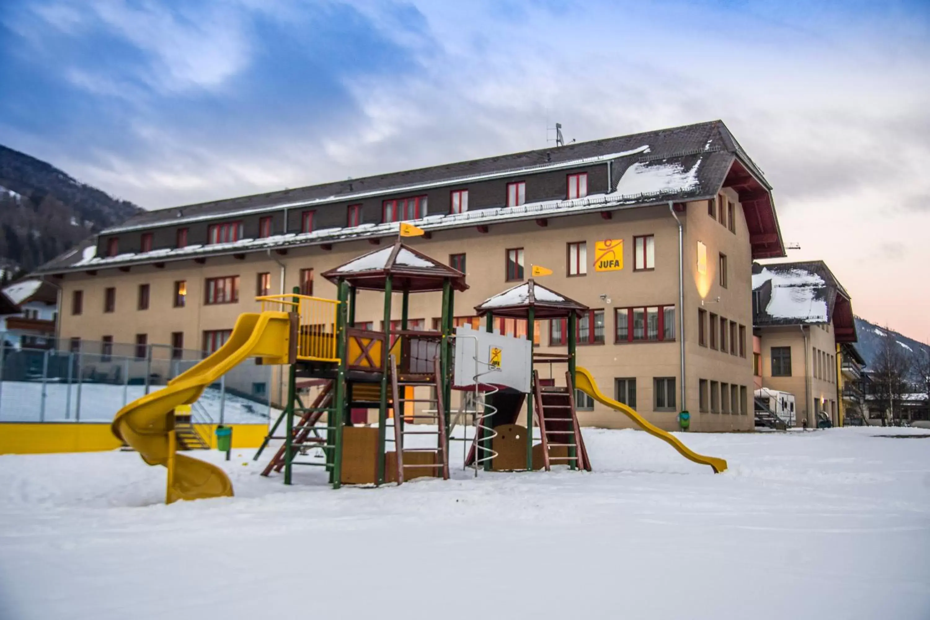 Property building, Winter in JUFA Hotel Lungau