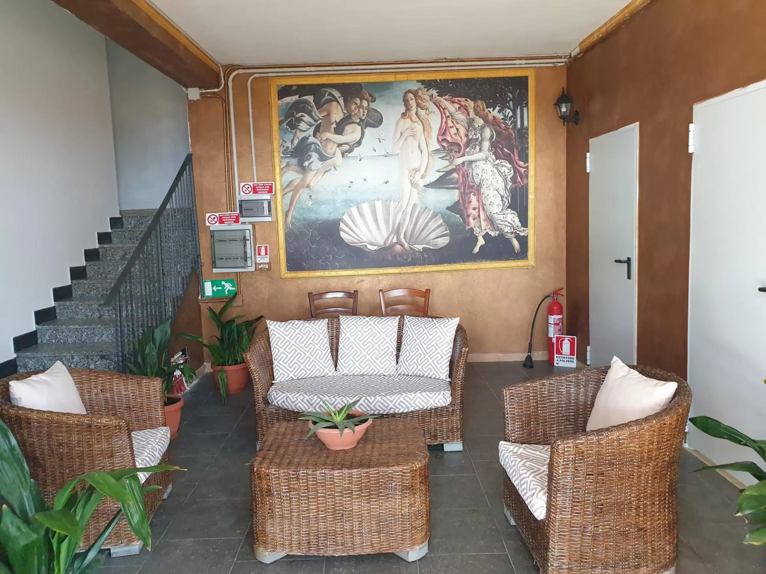 Lobby or reception, Seating Area in Oasi del benessere