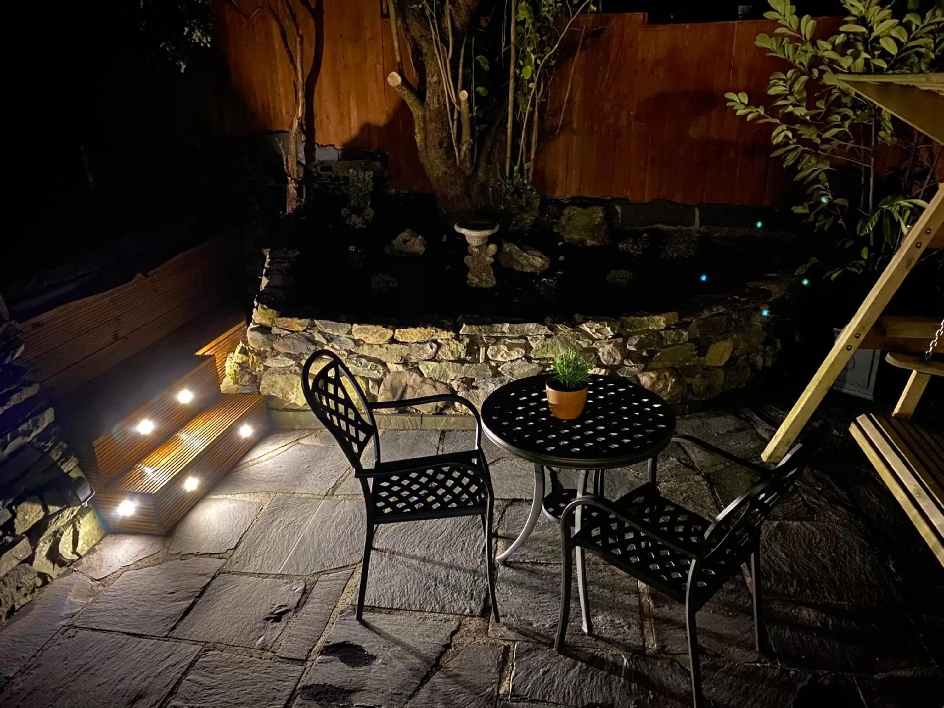 Patio in Windermere Boutique Hotel Spa Suites & Hot Tubs