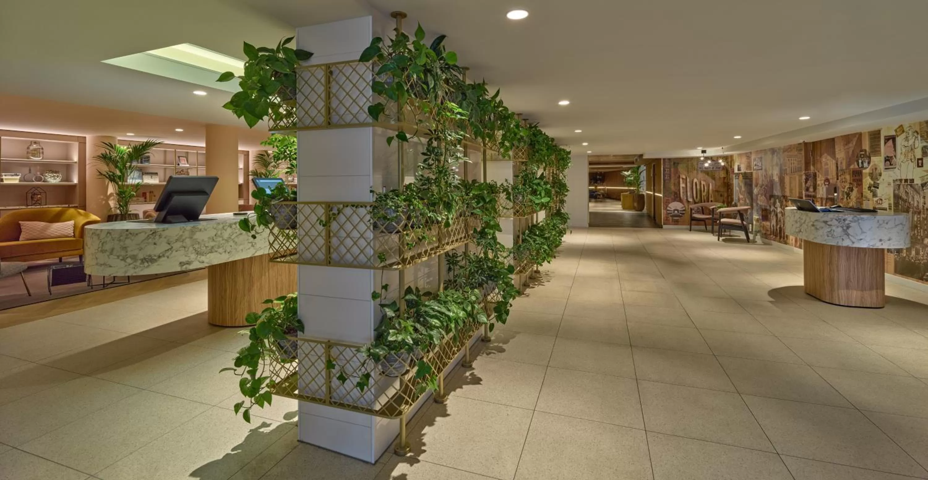 Lobby or reception in Eden Hotel Amsterdam