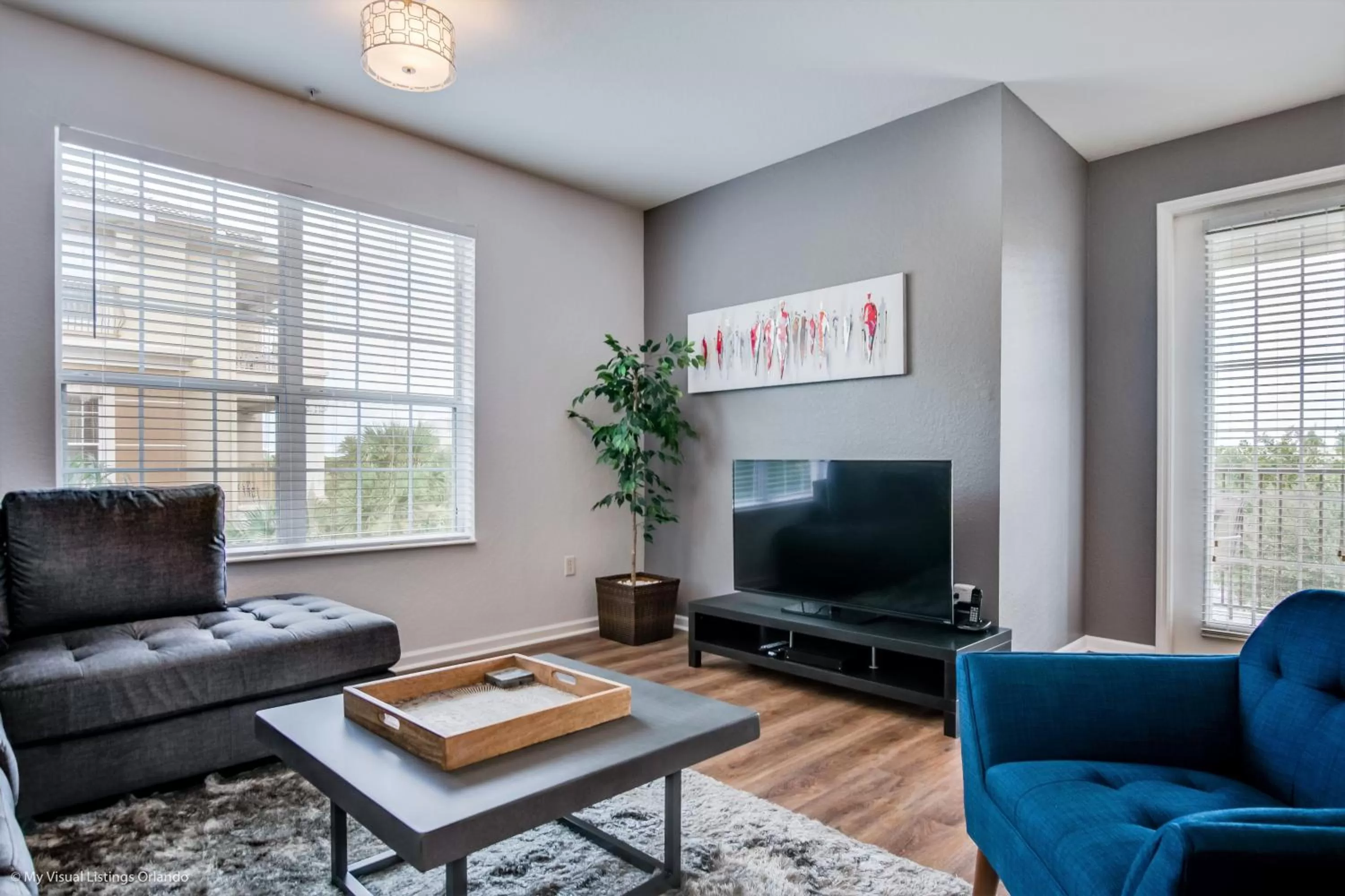 Living room, TV/Entertainment Center in Casiola Vacation Homes