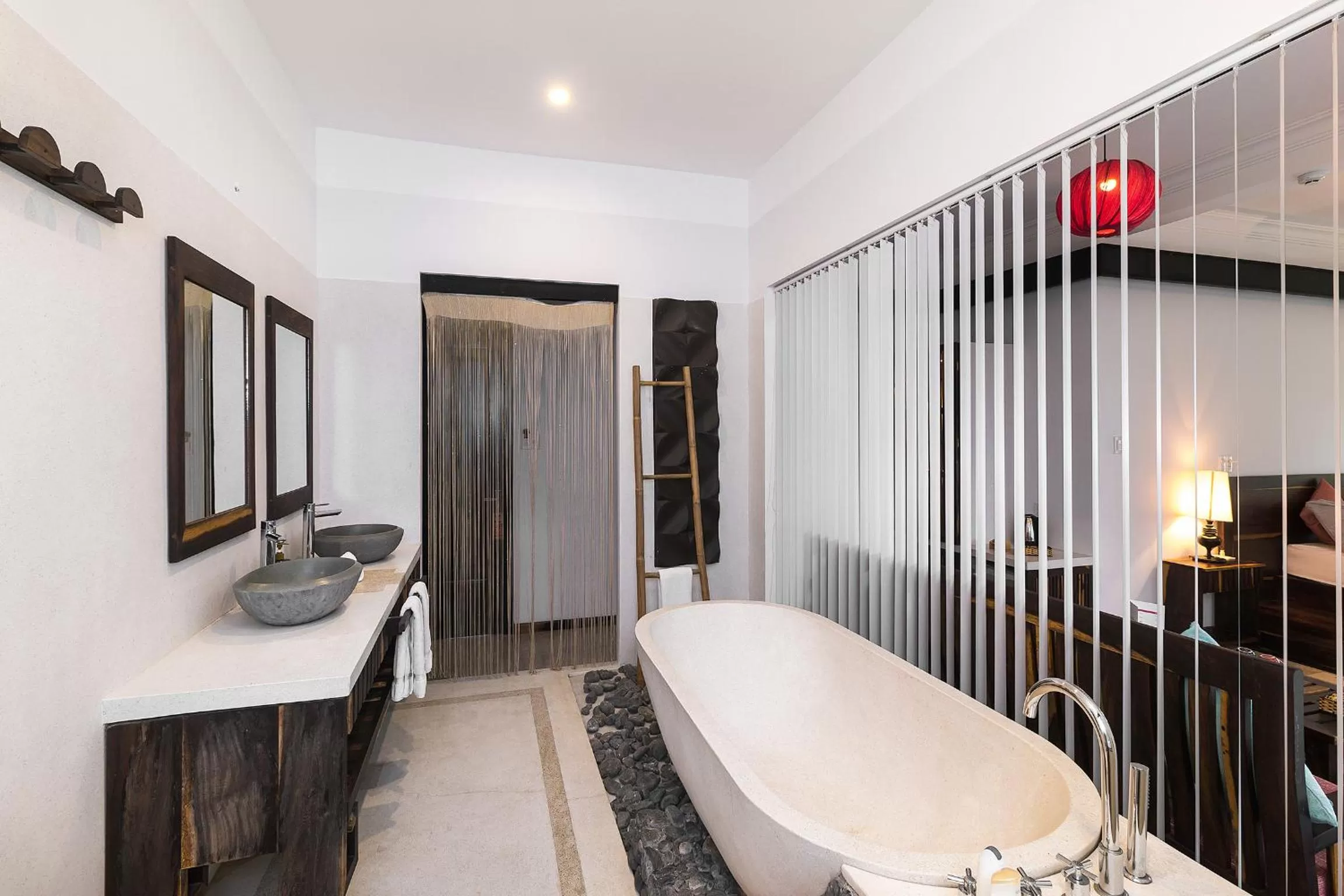 Bathroom in Tra Que Mansion