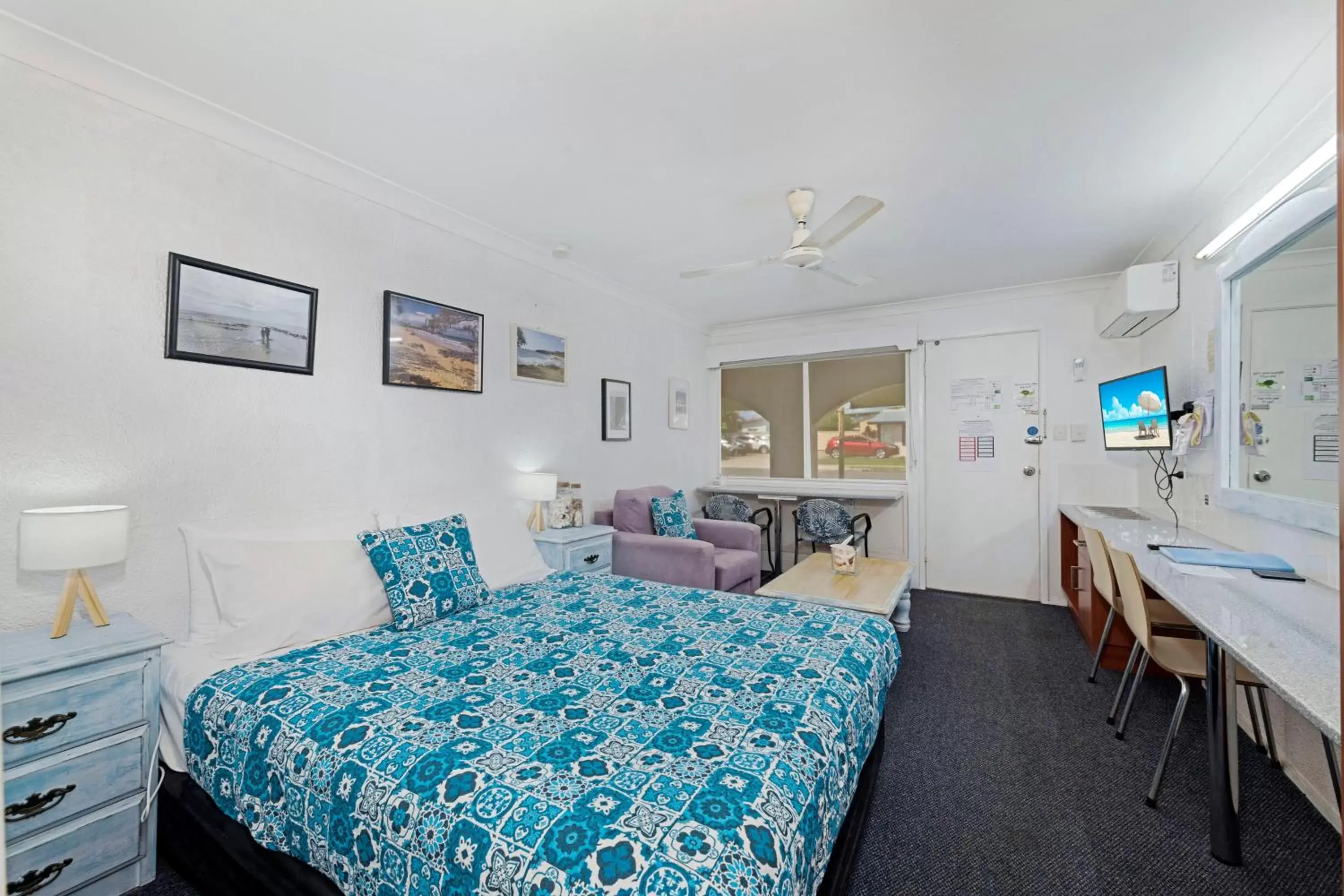 Bedroom in Bundaberg Coral Villa Motor Inn