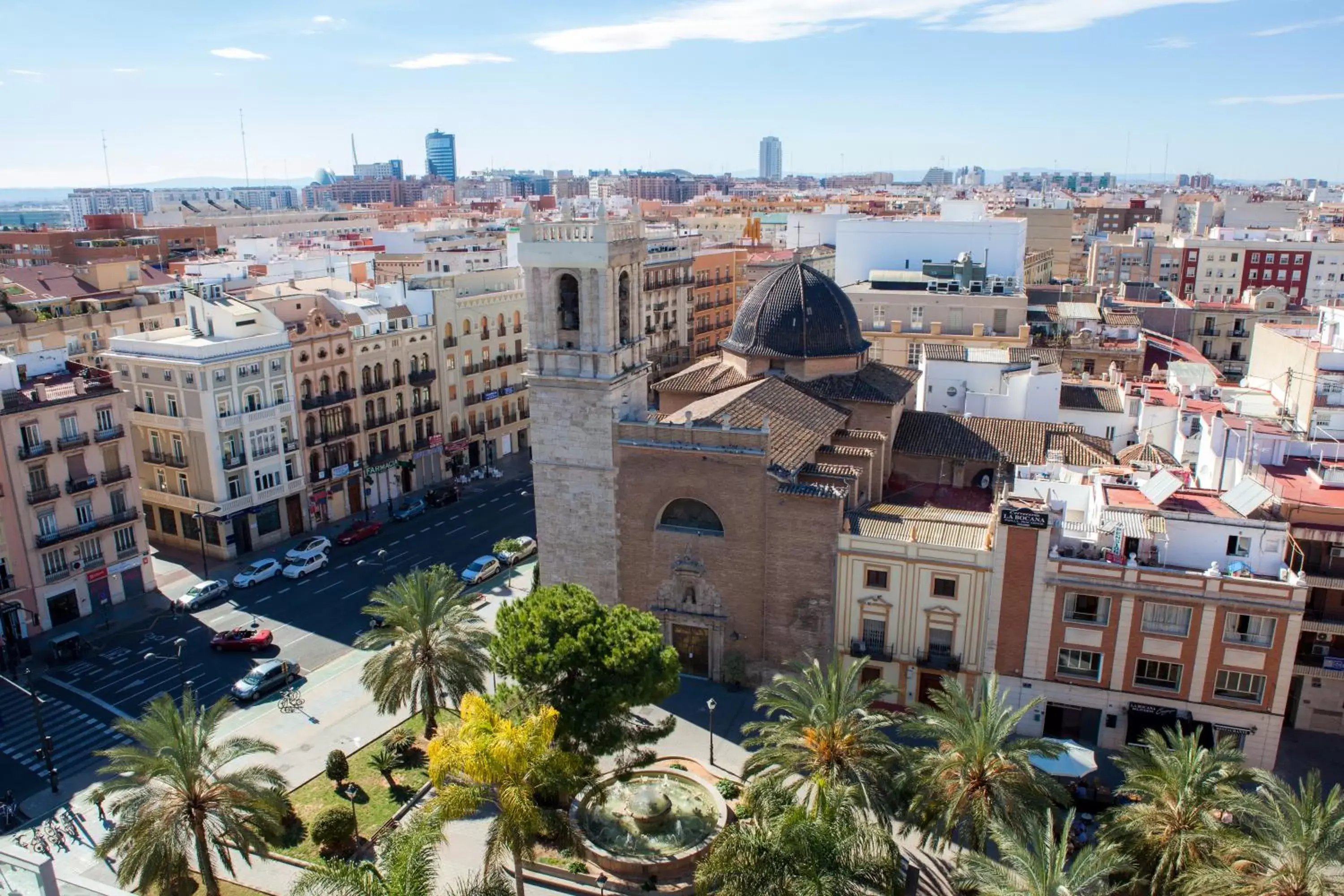 Nearby landmark, Bird's-eye View in Sea You Hotel Port Valencia