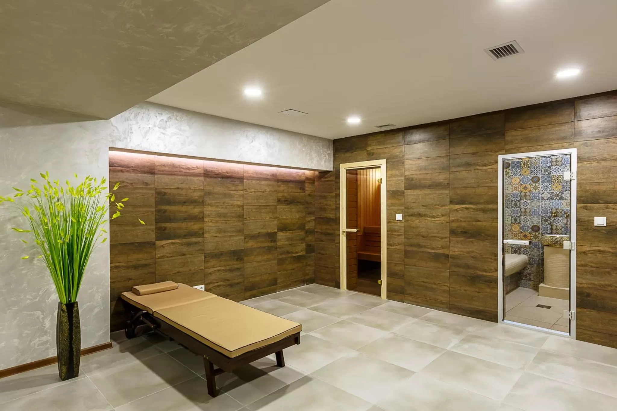 Sauna in Renion Hills Hotel