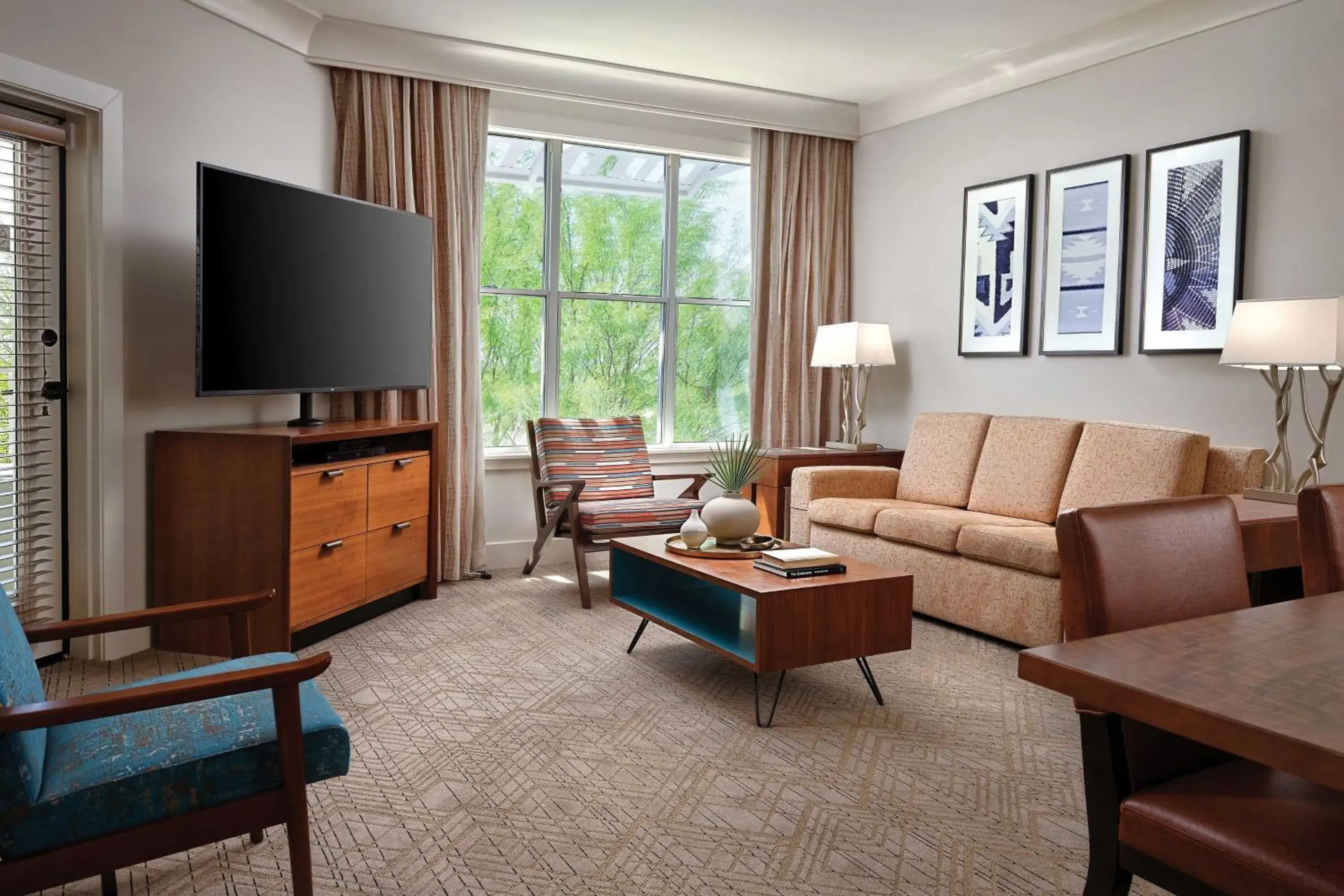 Living room, Seating Area in Marriott's Canyon Villas