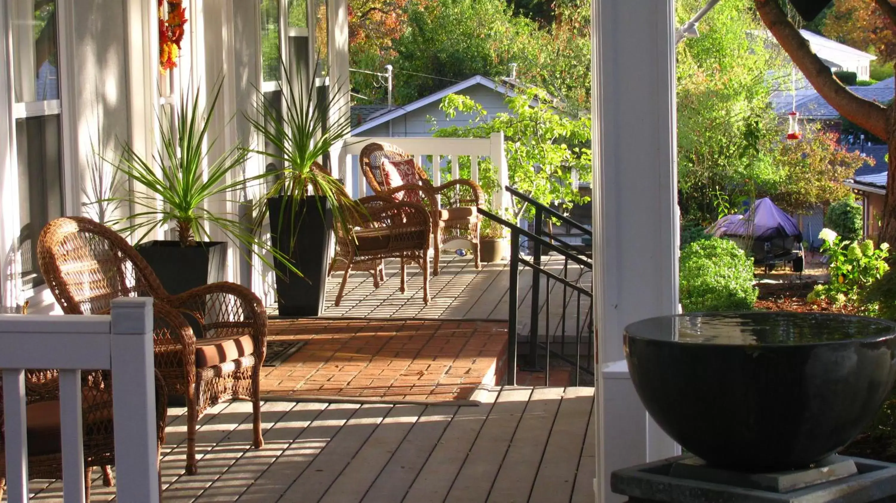 Balcony/Terrace in Terraluna Inn