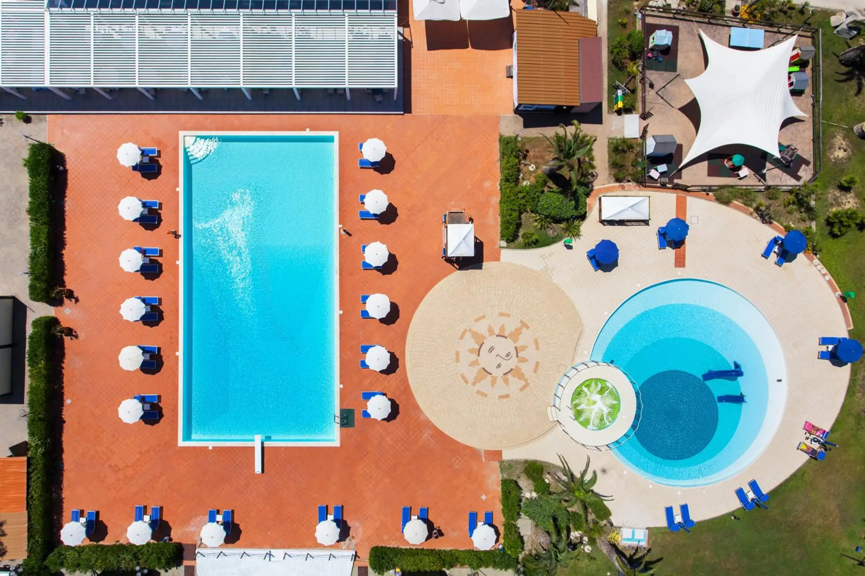 Swimming pool in Hotel Airone isola d'Elba